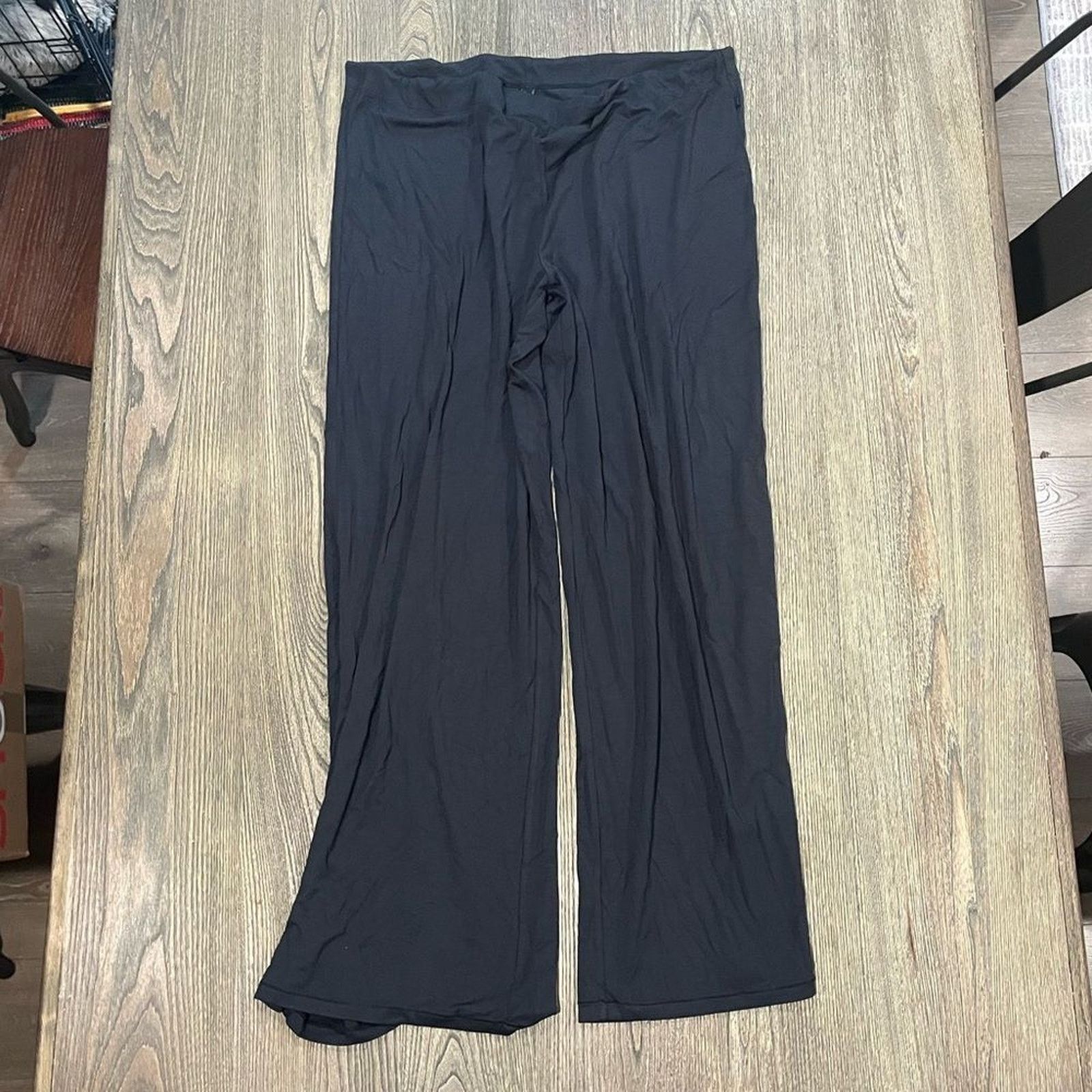 SKIMS NWT Skims Sleep Straight Leg Pant Adjustable Stretch Size XL Size 33" - 1 Thumbnail