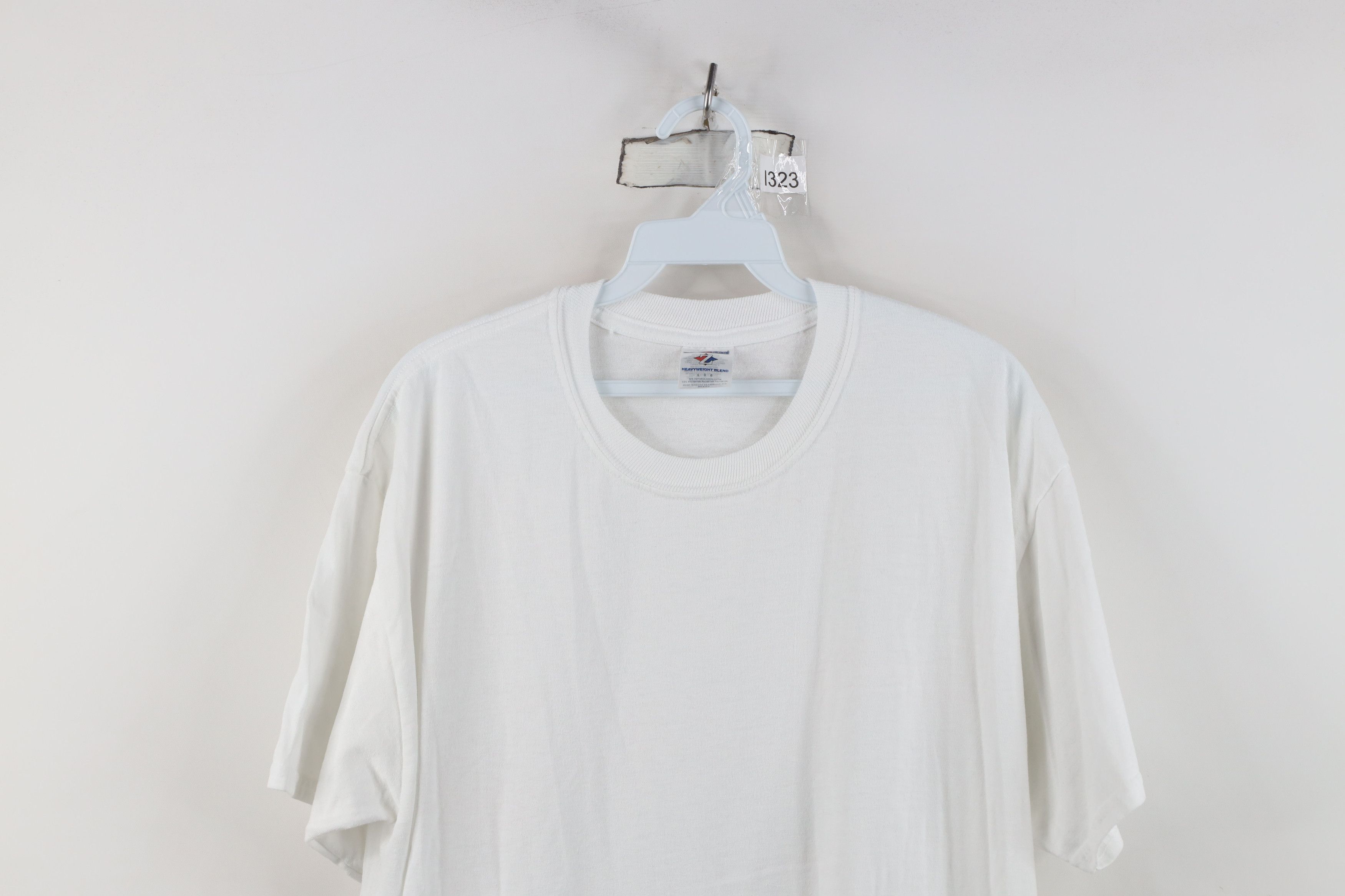 Vintage Vintage 90s Y2K Streetwear Heavyweight Short Sleeve T-Shirt Size US L / EU 52-54 / 3 - 2 Thumbnail