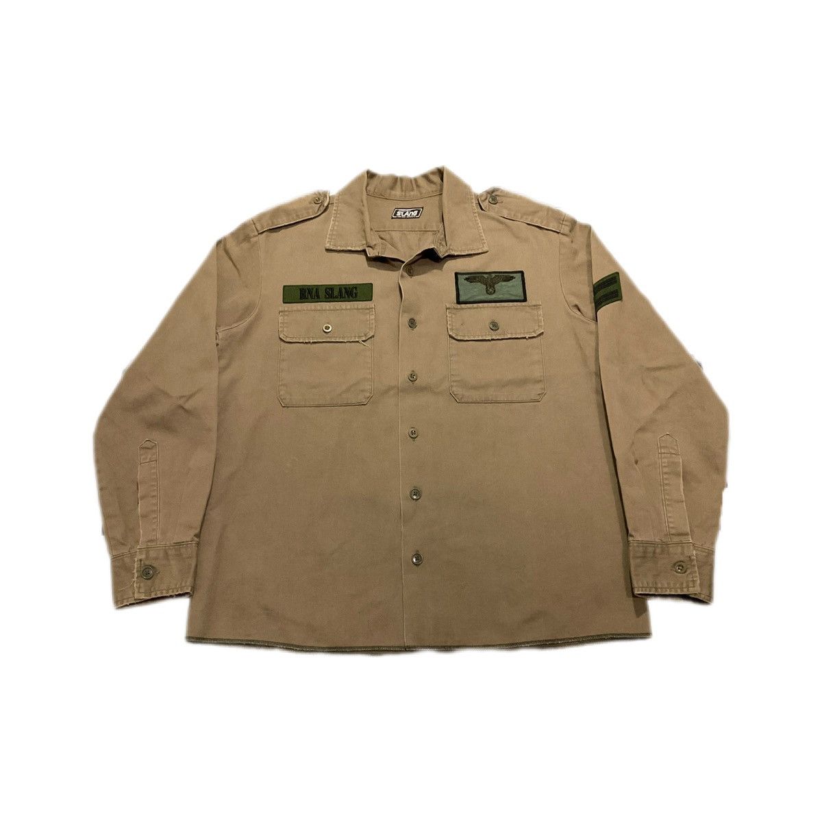 Hysteric Glamour × Japanese Brand × Seditionaries 🔥Japanese Archived RNA Slang Boy Scout Shirt Military Punk Size US M / EU 48-50 / 2 - 1 Thumbnail