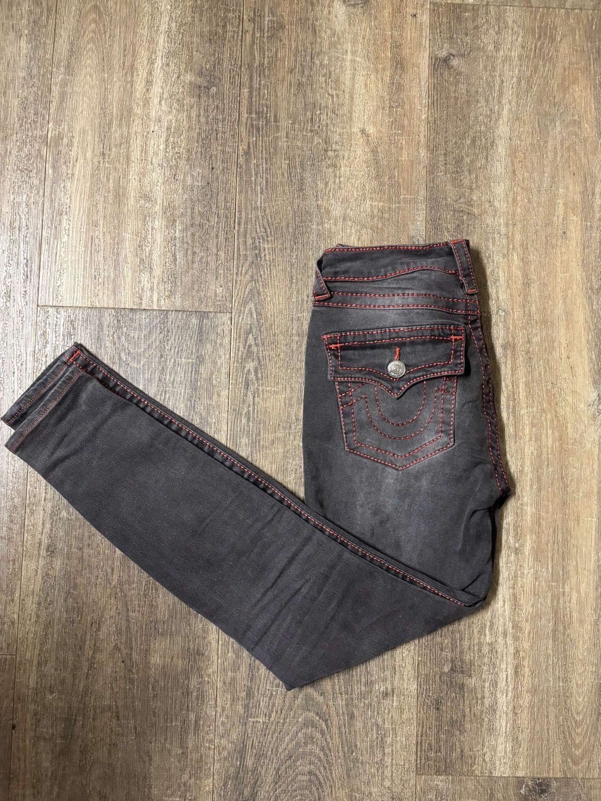 True Religion JENNIE BIG T SKINNY JEAN Size 26" / US 2 / IT 38 - 4 Thumbnail