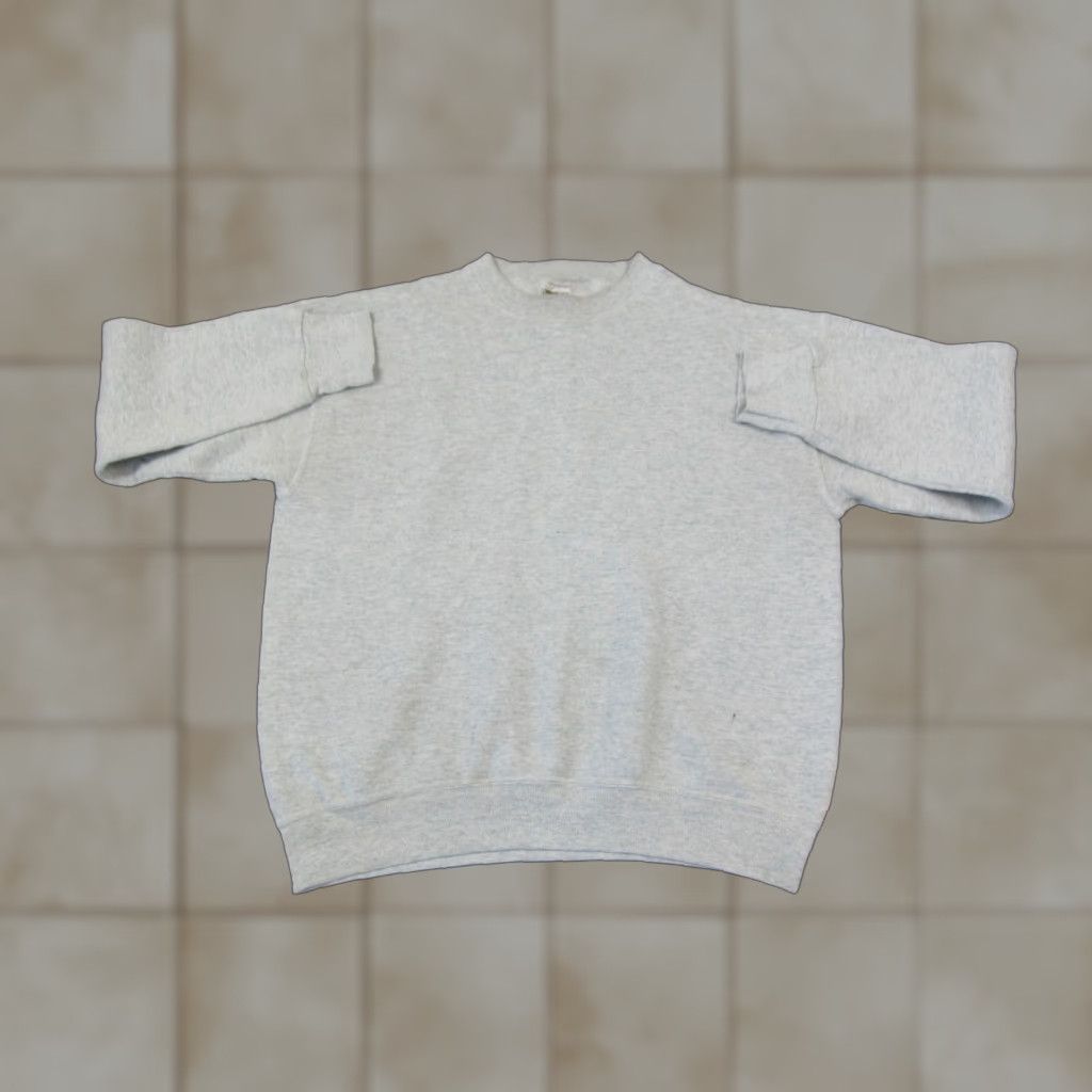 Fruit Of The Loom VINTAGE Fruit of the Loom Sweatshirt Mens M Gray Pullover Crew Neck 90s Size US M / EU 48-50 / 2 - 1 Thumbnail