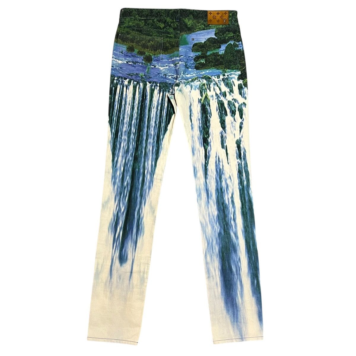 Louis Vuitton LOUIS VUITTON × VIRGIL ABLOH 2022SS LANDSCAPE DENIM PANTS Size US 31 - 5 Thumbnail