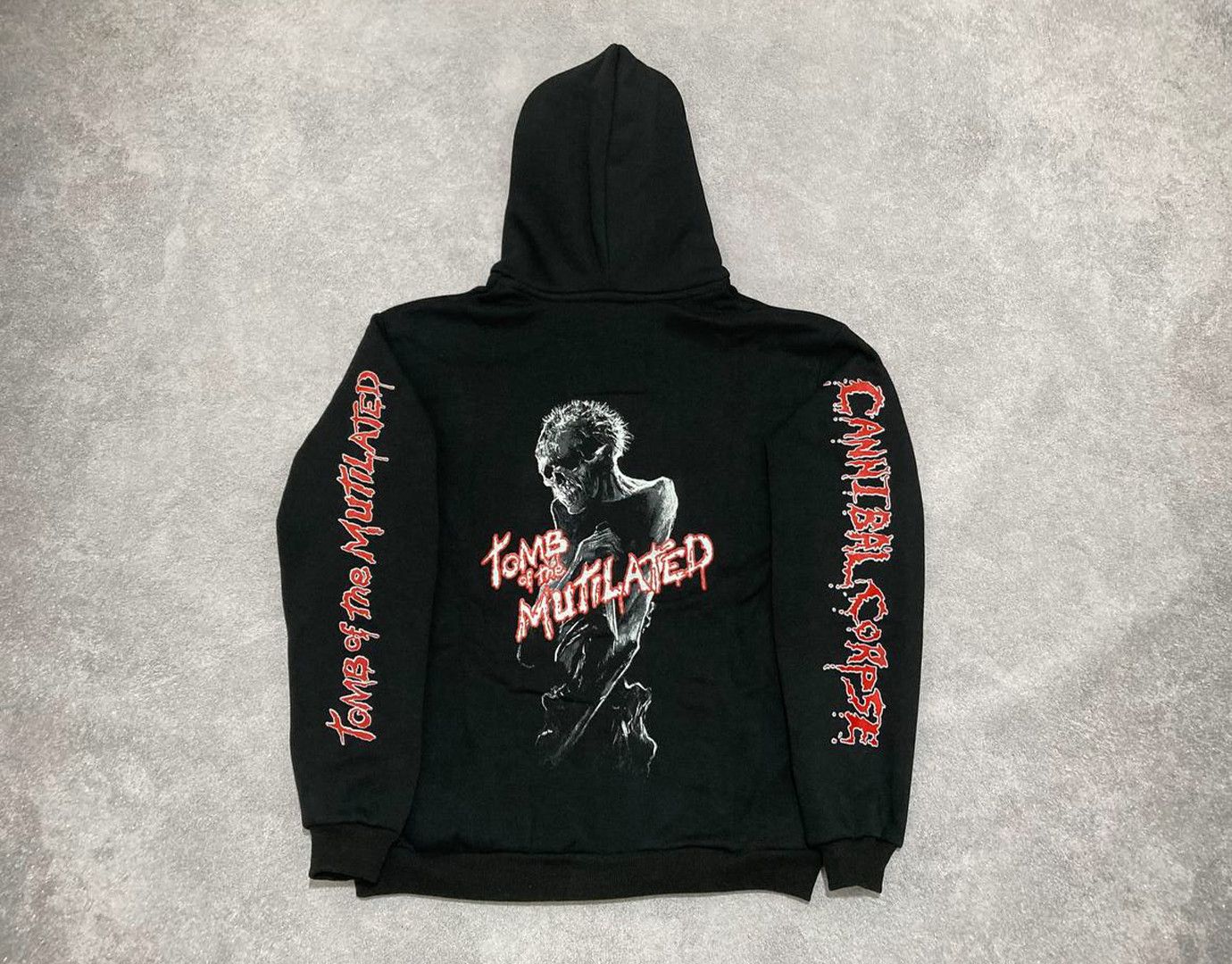Band Tees Zip Hoodie Cannibal Corpse - Tomb of the Mutilated Size US XL / EU 56 / 4 - 5 Thumbnail