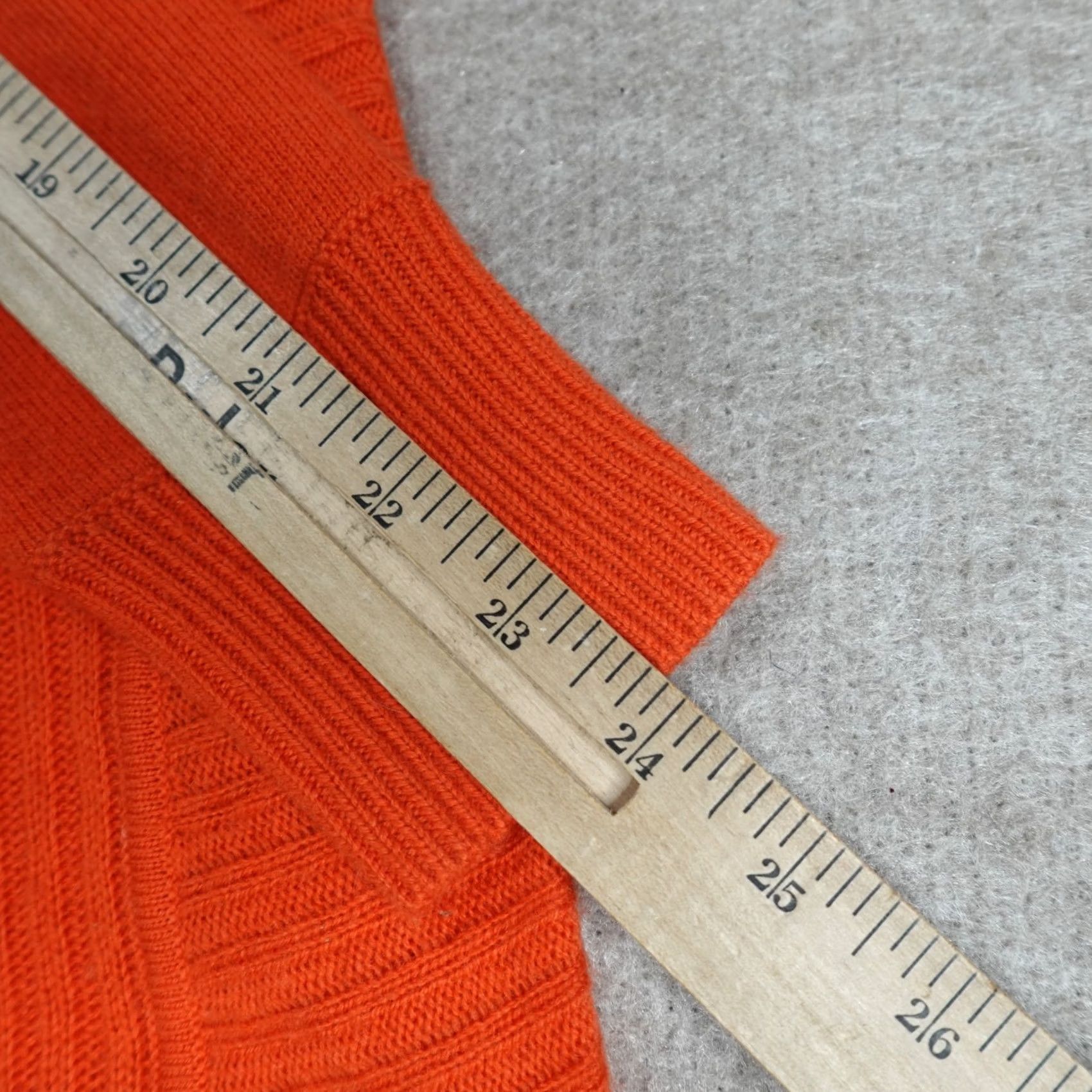 Diane von Furstenberg DVF Sweater Small Orange Wool Blend Kingston NEW READ Diane Von Furstenberg Women Pullover Crew Neck Long Sleeve Knits Casual Winter Spring Fall XS? Size S / US 4 / IT 40 - 6 Thumbnail