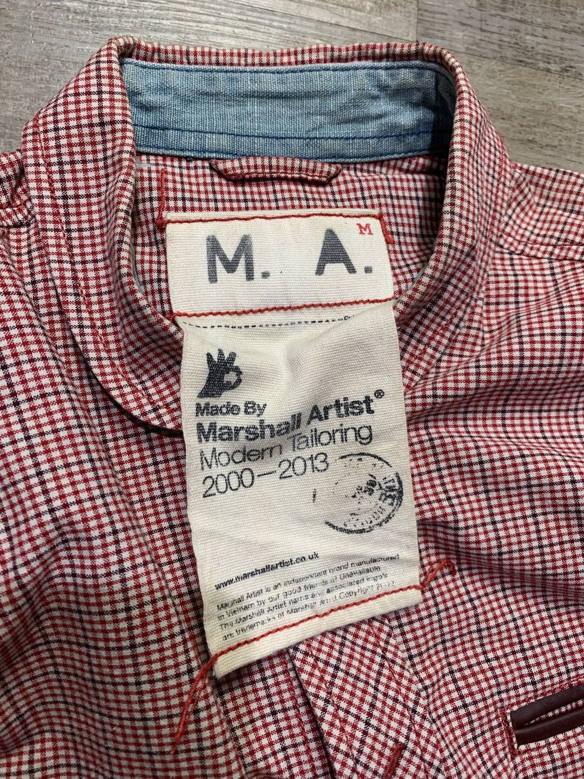 Japanese Brand Marshall Arstist Shirt Size US M / EU 48-50 / 2 - 3 Thumbnail