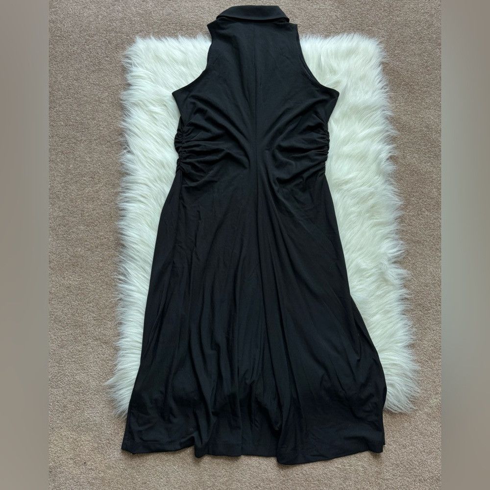 Banana Republic Banana Republic Racer Ruched Waist Shirring Side Midi Dress Size M / US 6-8 / IT 42-44 - 4 Thumbnail
