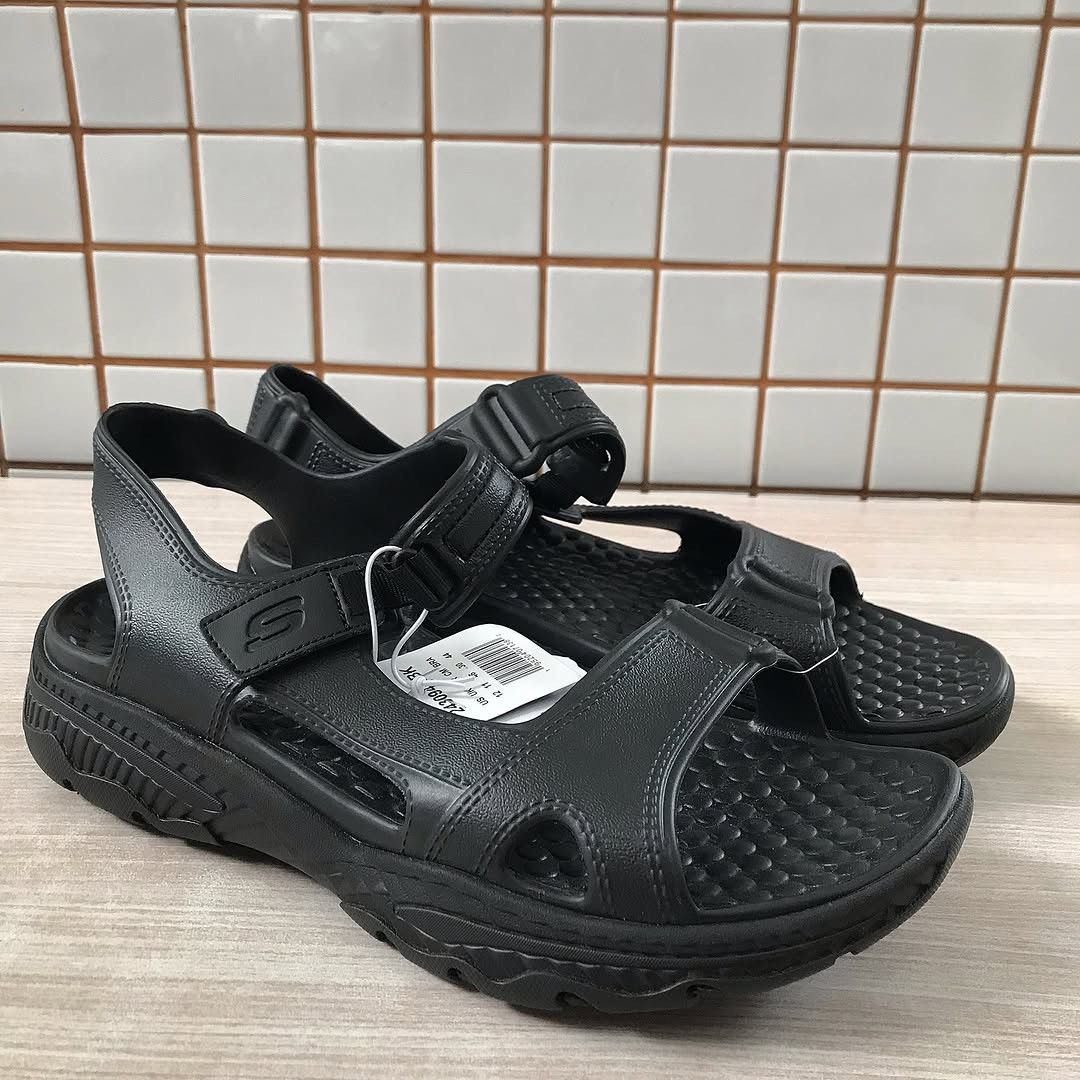 SKECHERS Skechers Black Mono eva Sandals Creston Ultra - Havana 24309 Size US 10 / EU 43 - 1 Thumbnail