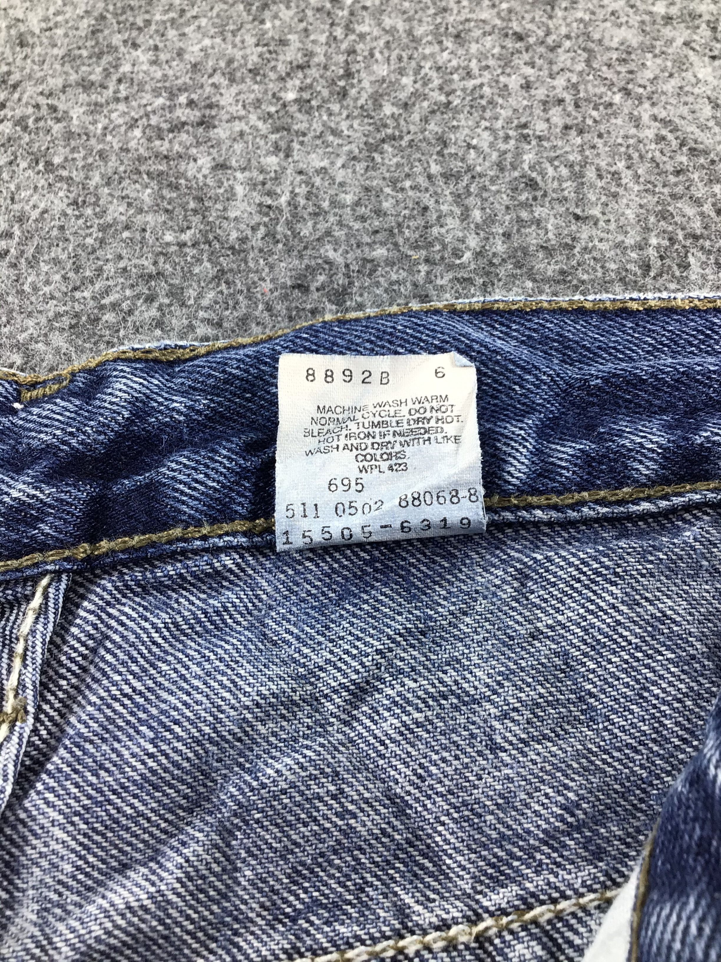 Levi's Vintage Levis 505 Jeans-J616 Size US 34 / EU 50 - 9 Thumbnail