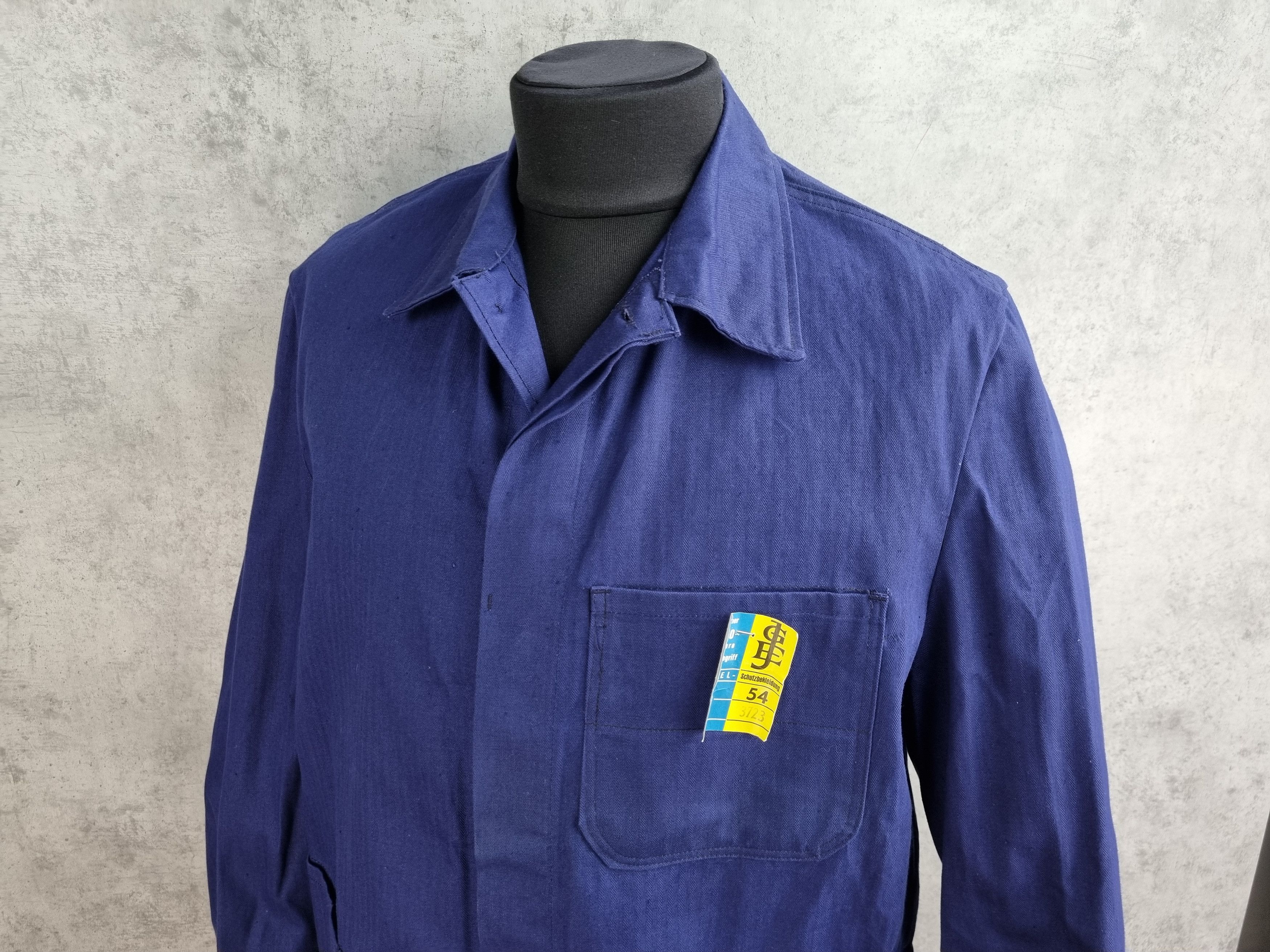Le Laboureur × Vetra × Vintage 60s Rare New Vintage Sanfor Chore Worker Light Jacket Size US L / EU 52-54 / 3 - 12 Thumbnail