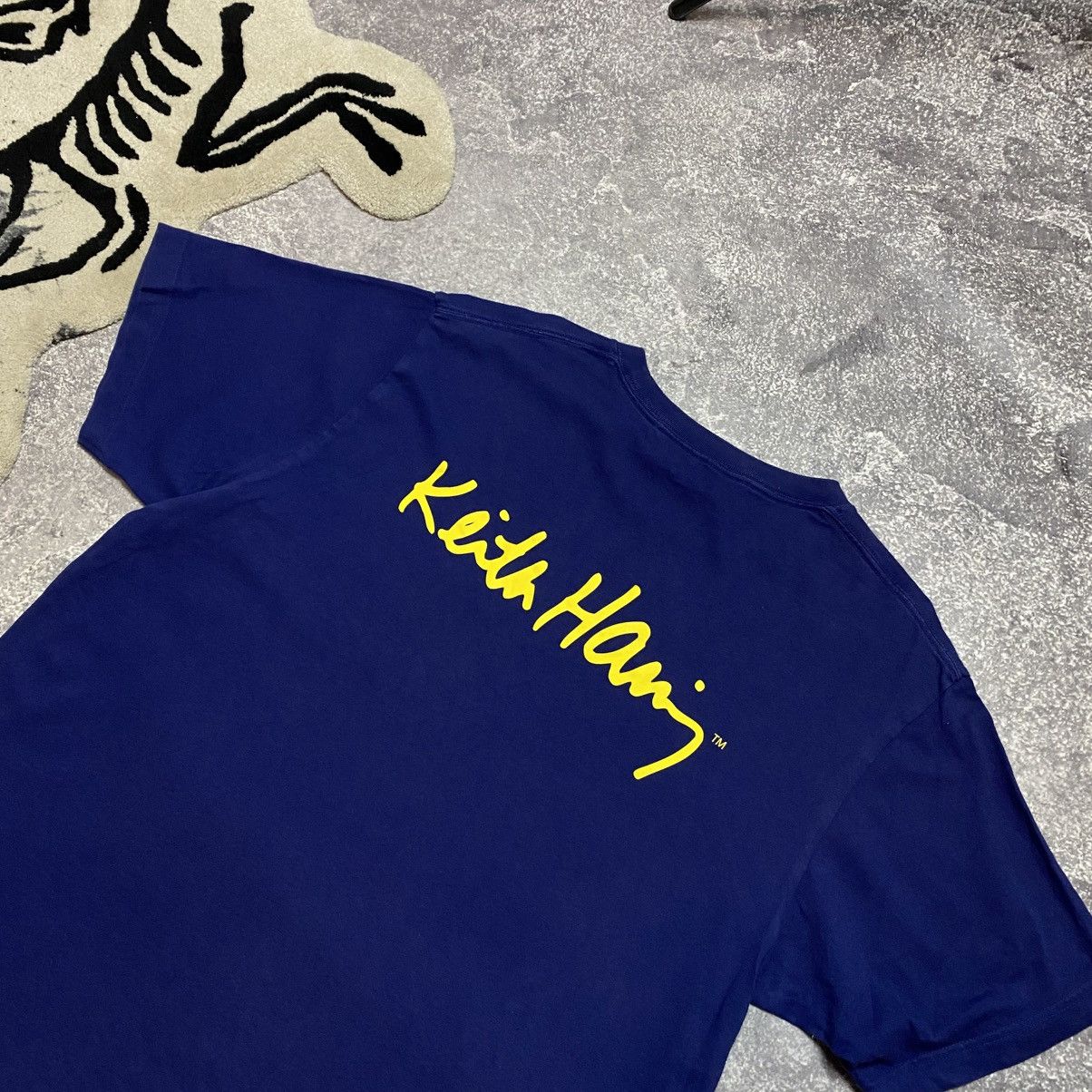 Uniqlo Designer Uniqlo x Keith Haring Big logo Basic tee Size US XL / EU 56 / 4 - 3 Thumbnail