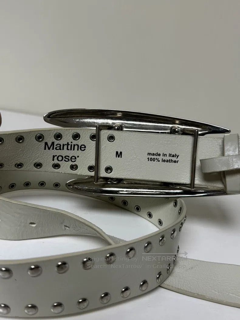 Martine Rose Martine Rose Size M Studded belt with metal hardware| Size ONE SIZE - 3 Thumbnail