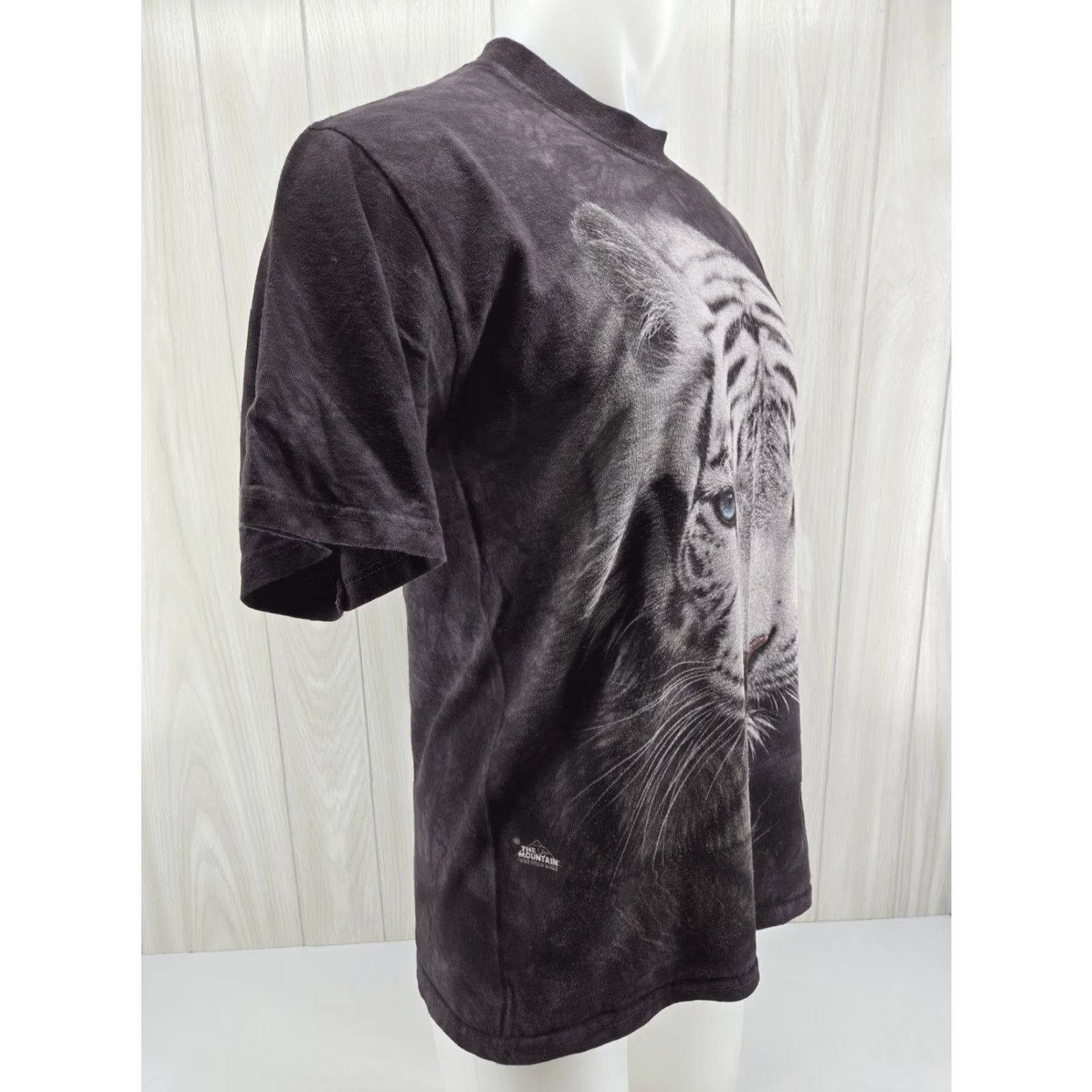 The Mountain VINTAGE The Mountain Black Tiger Tie Dye T Shirt M Mens Short Sleeve Crew Neck Cotton Size US M / EU 48-50 / 2 - 6 Thumbnail