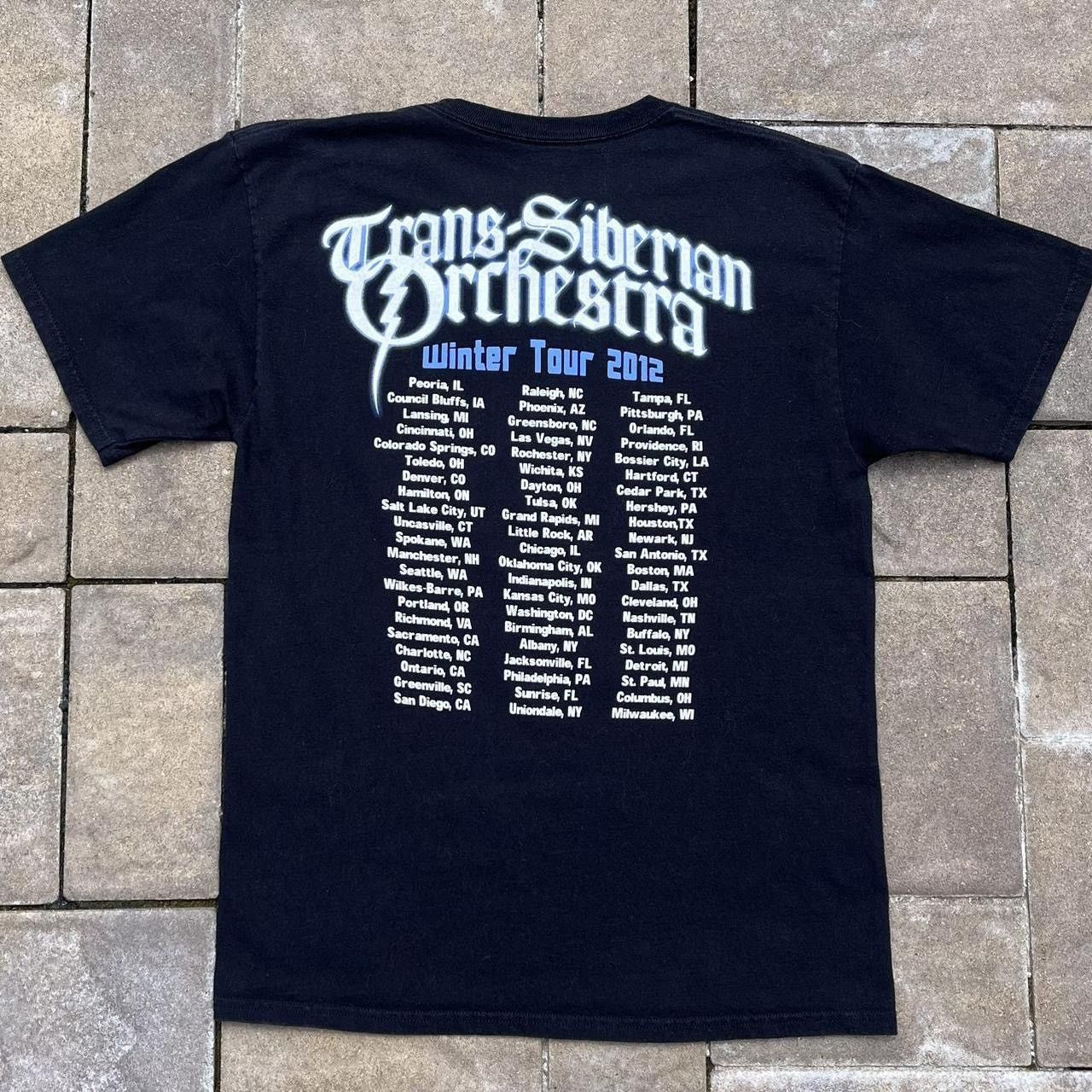 Band Tees × Hanes Hanes Trans-Siberian Orchestra Winter Tour Band Music Tshirt Size US M / EU 48-50 / 2 - 2 Thumbnail