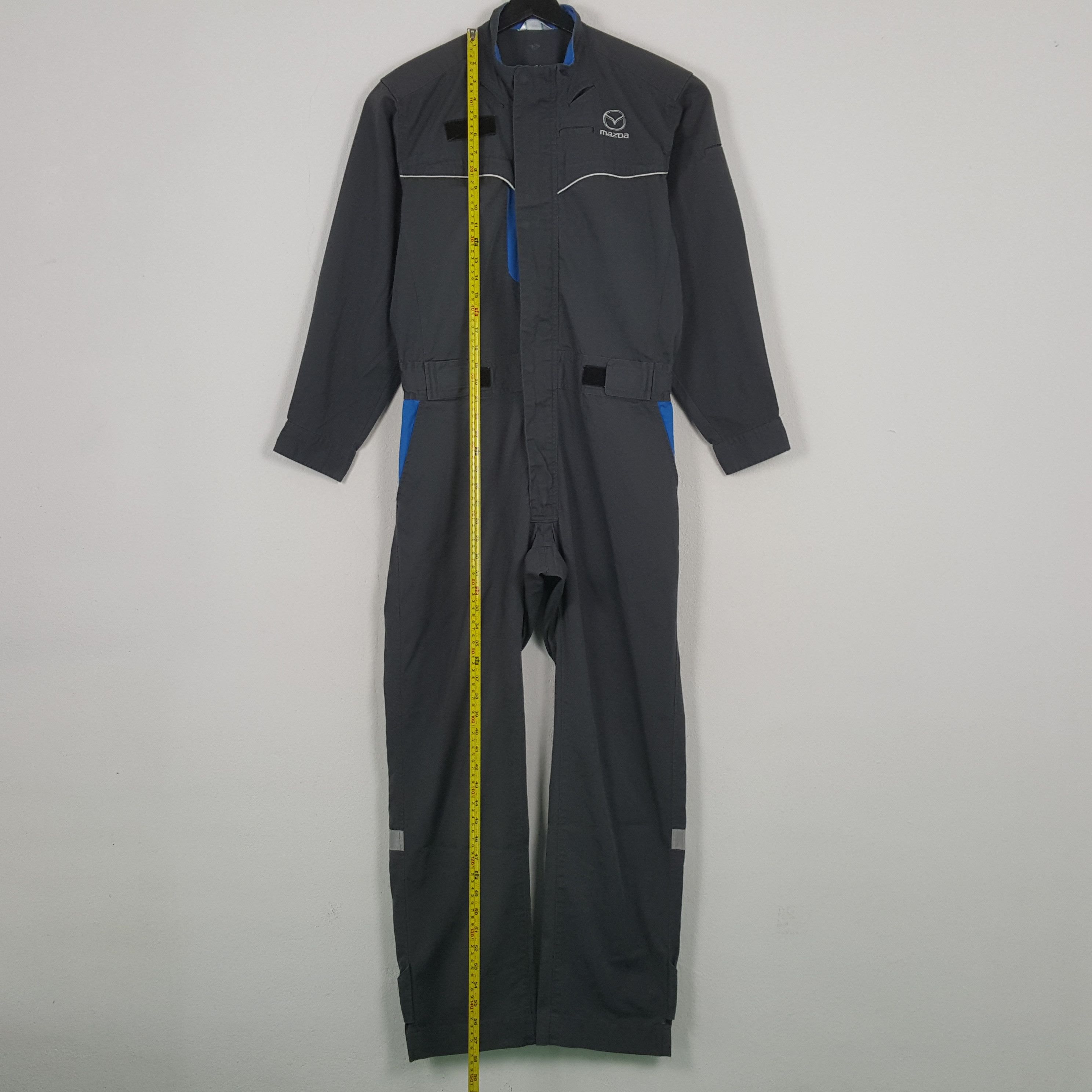 Vintage Mazda Racing Workwear Motorsports Coverall Jacket RR18 Size US M / EU 48-50 / 2 - 7 Thumbnail