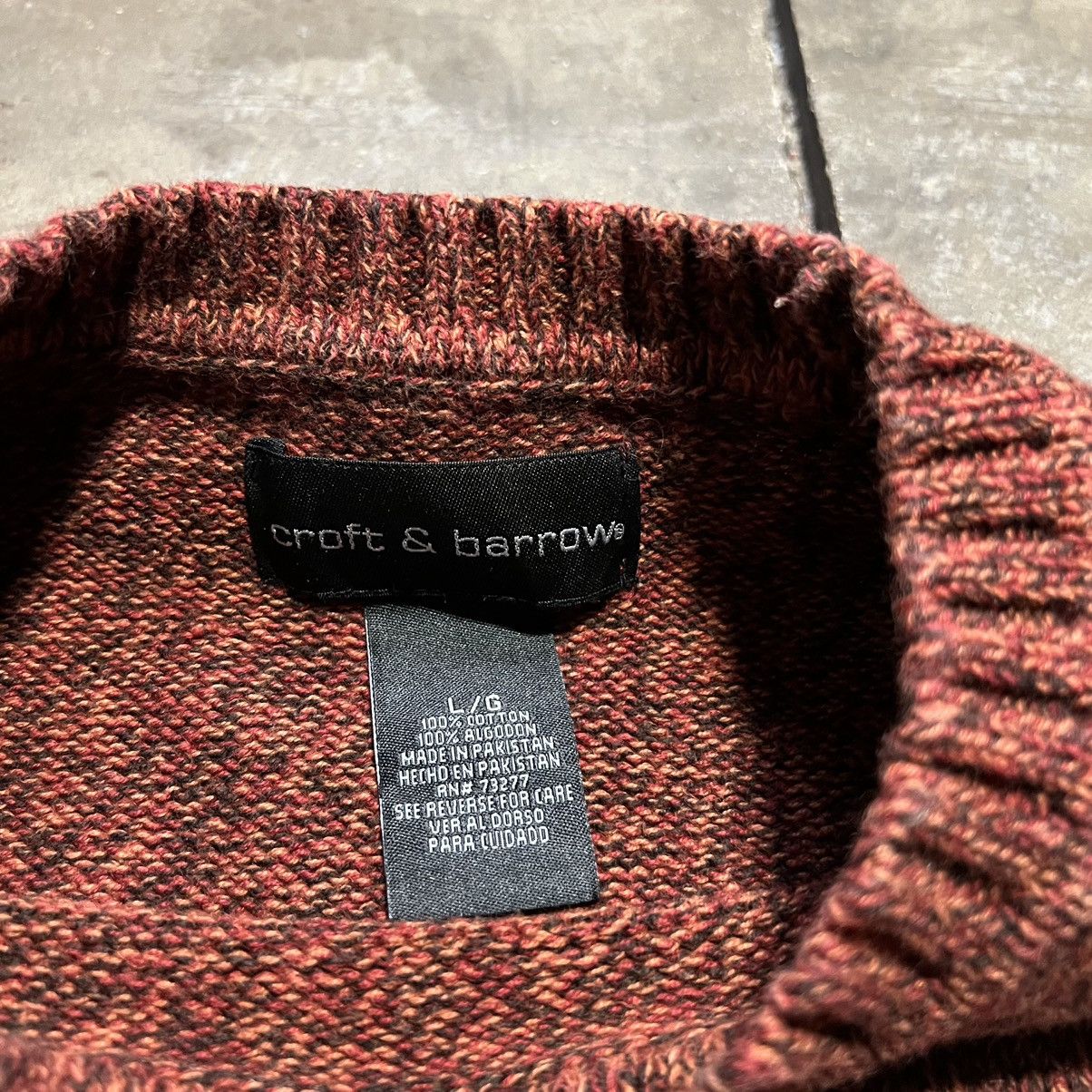 Croft & Barrow Vintage Croft Barrow Cotton Sweater Knitwear Fisherman 90s Size US L / EU 52-54 / 3 - 7 Thumbnail