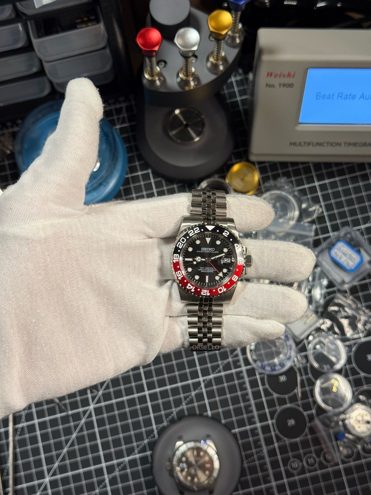 Seiko seiko mod watch gmt coke Size ONE SIZE - 2 Thumbnail