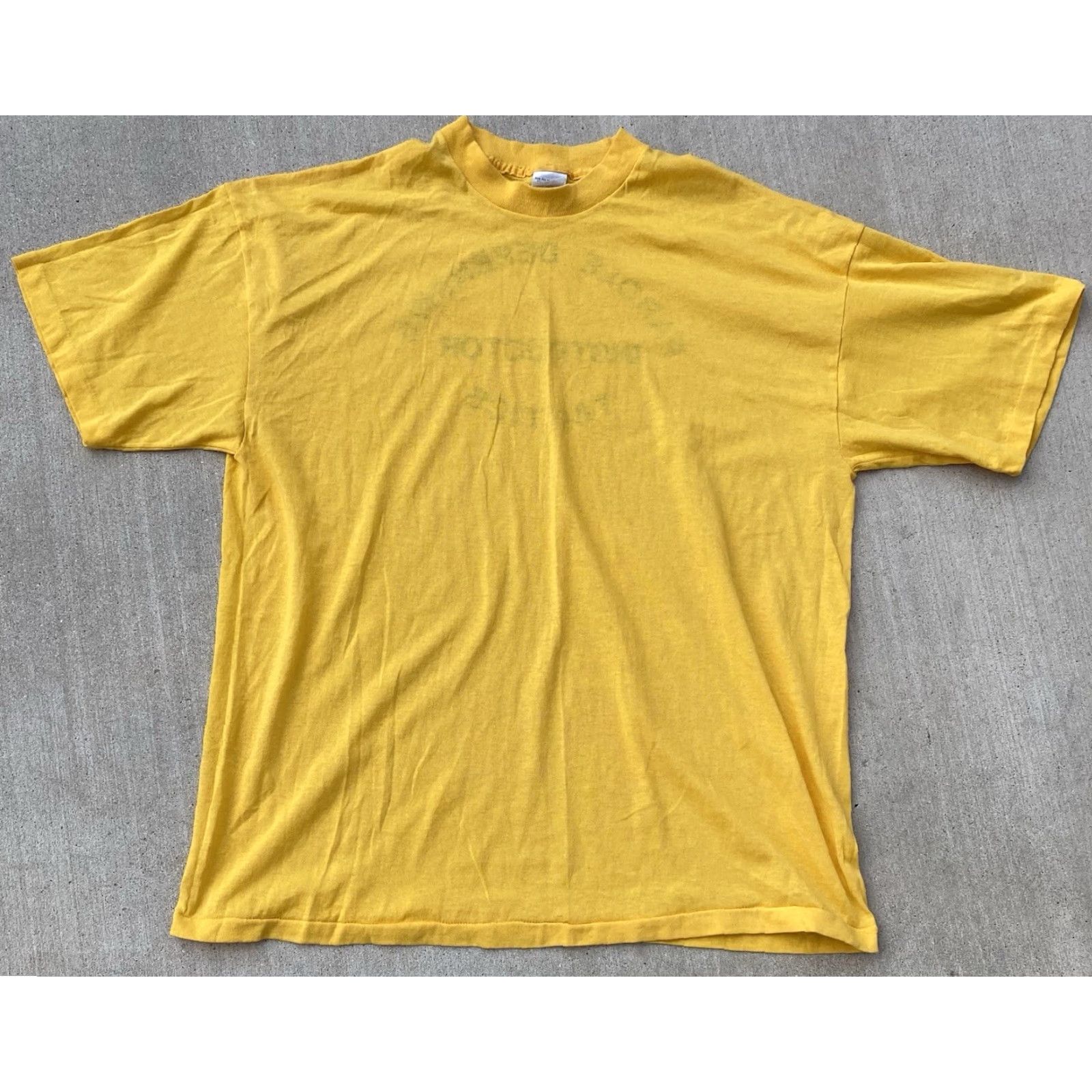 Vintage VINTAGE Parole Defensive Tactics Instructor T Shirt Short Sleeve Size XXXL 3XL Yellow Touch Of Gold Mens Shirt 1980s Graphic Print Size US XXL / EU 58 / 5 - 4 Thumbnail