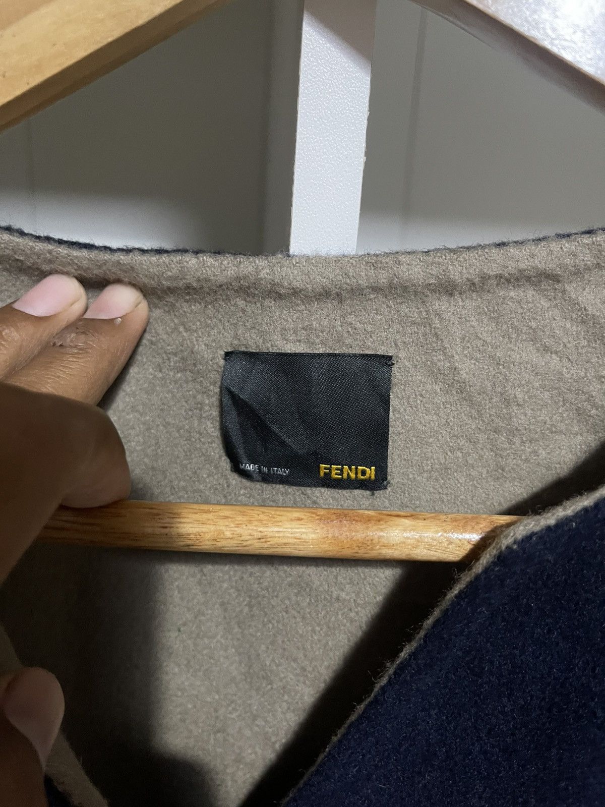 Fendi Fendi Sleeveless Wool Coat Size M / US 6-8 / IT 42-44 - 4 Thumbnail