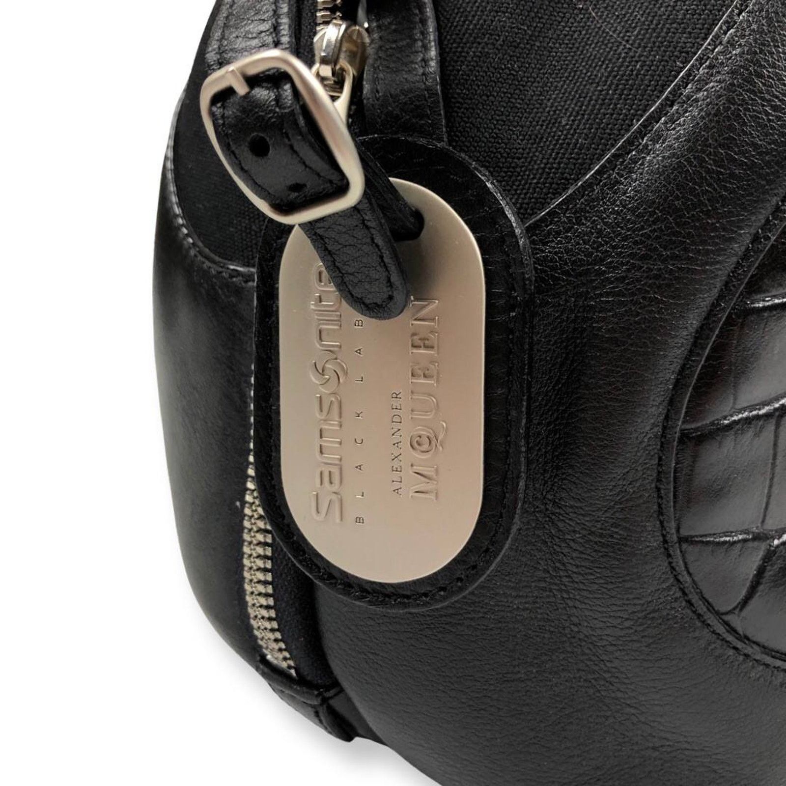 Alexander McQueen × Samsonite Alexander McQueen x Samsonite Black Travel Bag Size ONE SIZE - 5 Thumbnail