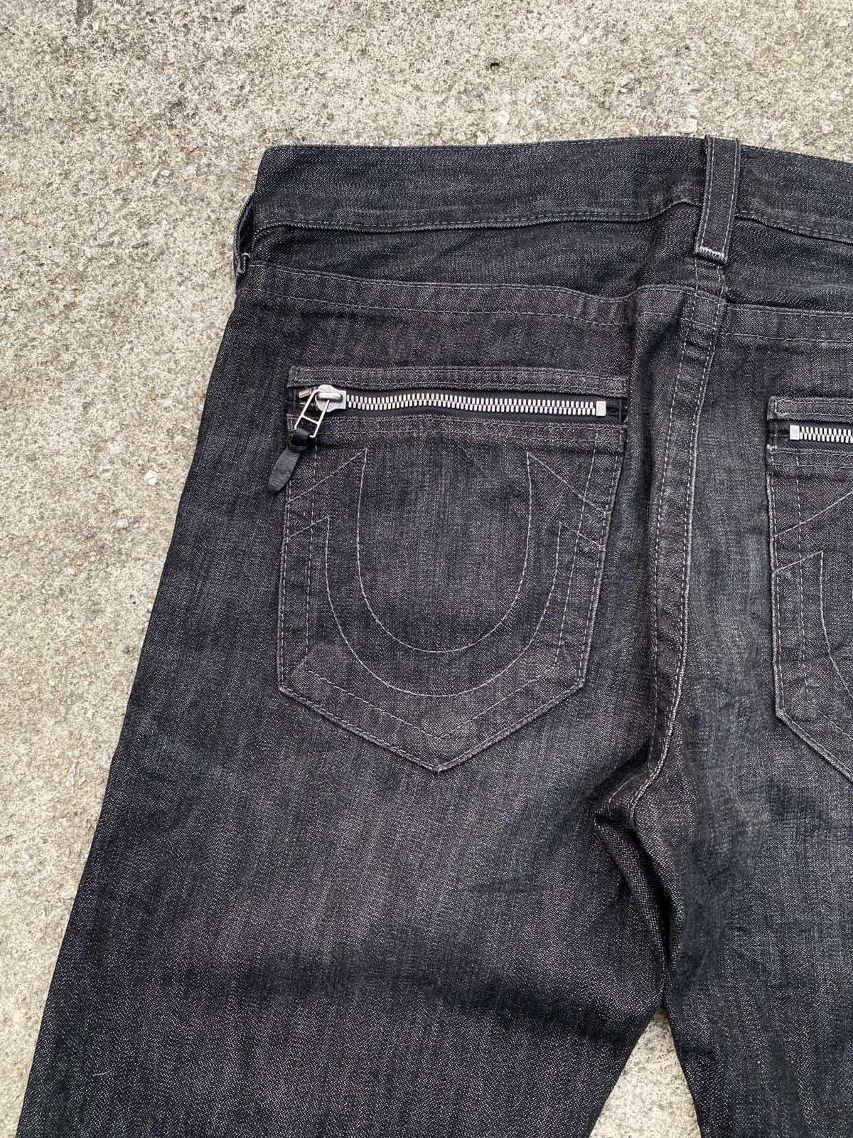 True Religion 2000s - True Religion Zipper Pocket Denim Size US 36 / EU 52 - 12 Thumbnail