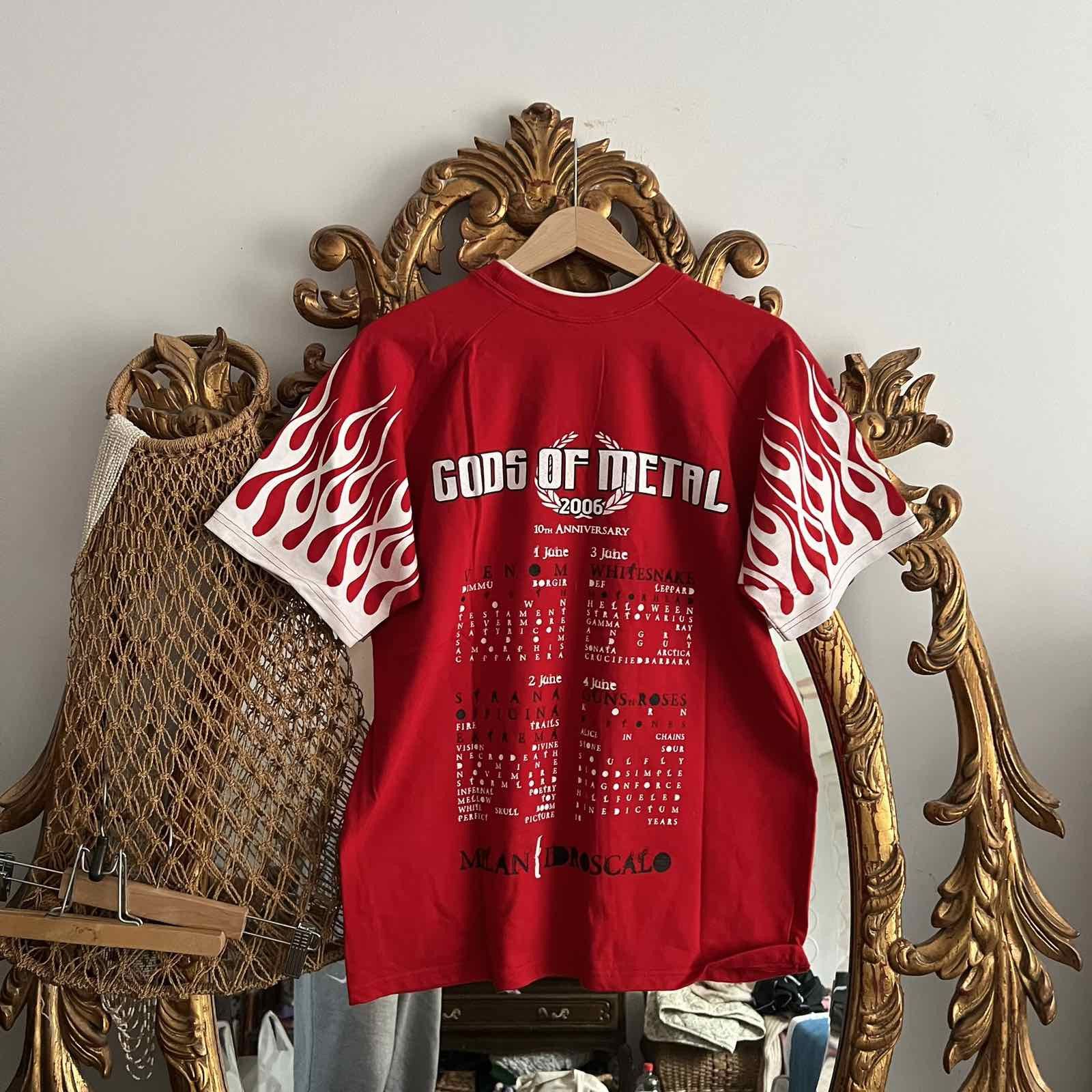 Other Vintage Gods of Metal 2006 Boxy Tee Sz XL Size US XL / EU 56 / 4 - 2 Thumbnail