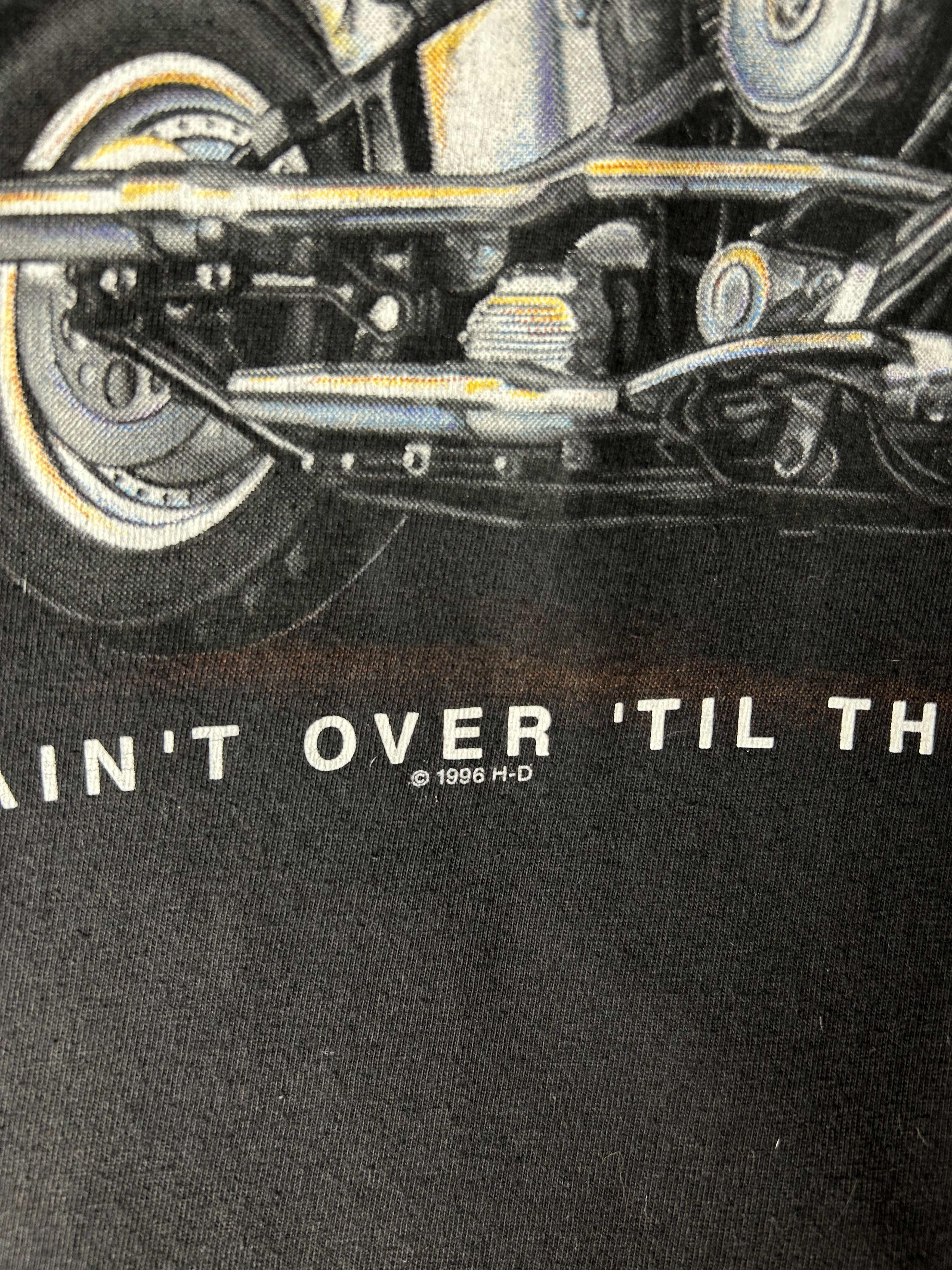 Harley Davidson Vintage 1996 Harley Davidson Santa Barbara California Tshirt Size US M / EU 48-50 / 2 - 5 Thumbnail