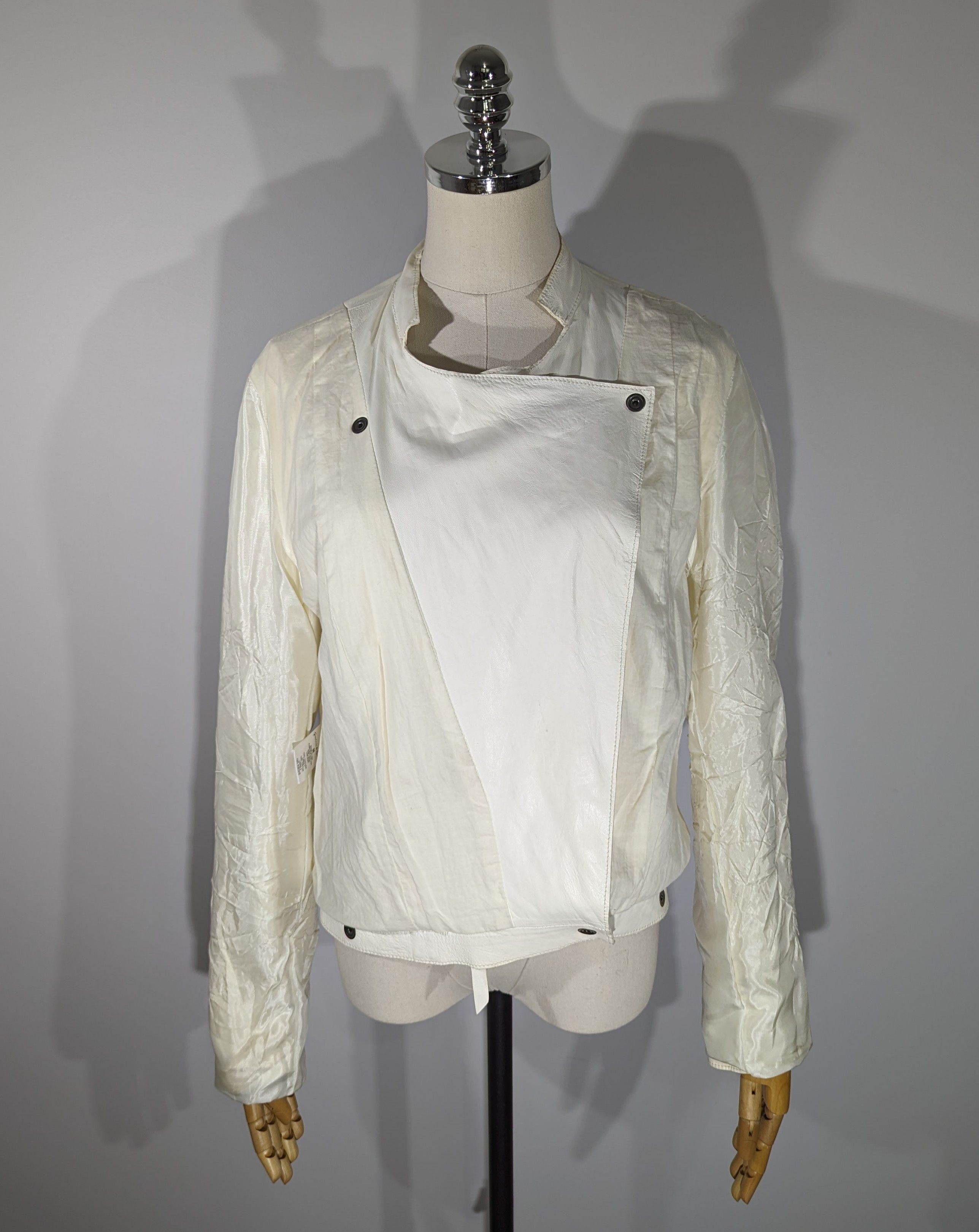 Leather Graham & Spencer Made In USA Leather Jacket Luxury Brand Size M / US 6-8 / IT 42-44 - 18 Thumbnail
