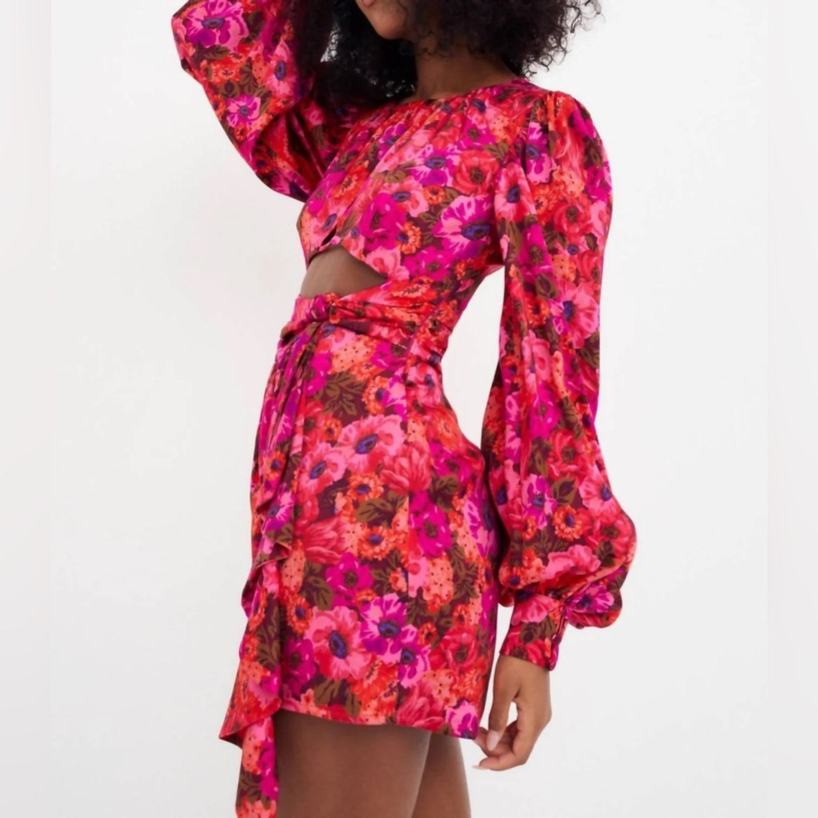 For Love & Lemons $313 msrp NWT For Love And Lemons Lauren Dress Size S / US 4 / IT 40 - 2 Thumbnail