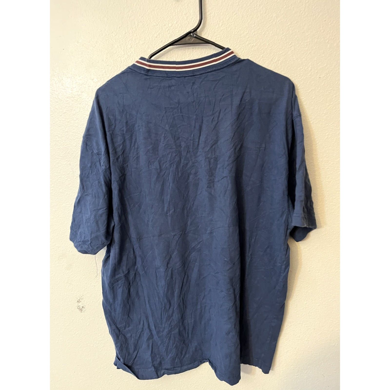 Abercrombie & Fitch Abercrombie & Fitch Men's Oversized Navy Blue T-Shirt L Soft Crew Neck Casual Graphic Tee Size US L / EU 52-54 / 3 - 2 Thumbnail