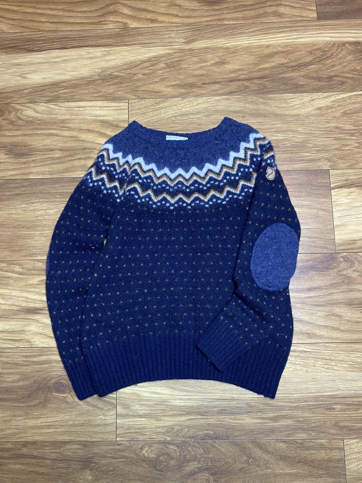 Fjallraven Fjallraven Ovik Vintage Woman Knit Sweater 100% Wool Size S / US 4 / IT 40 - 3 Thumbnail