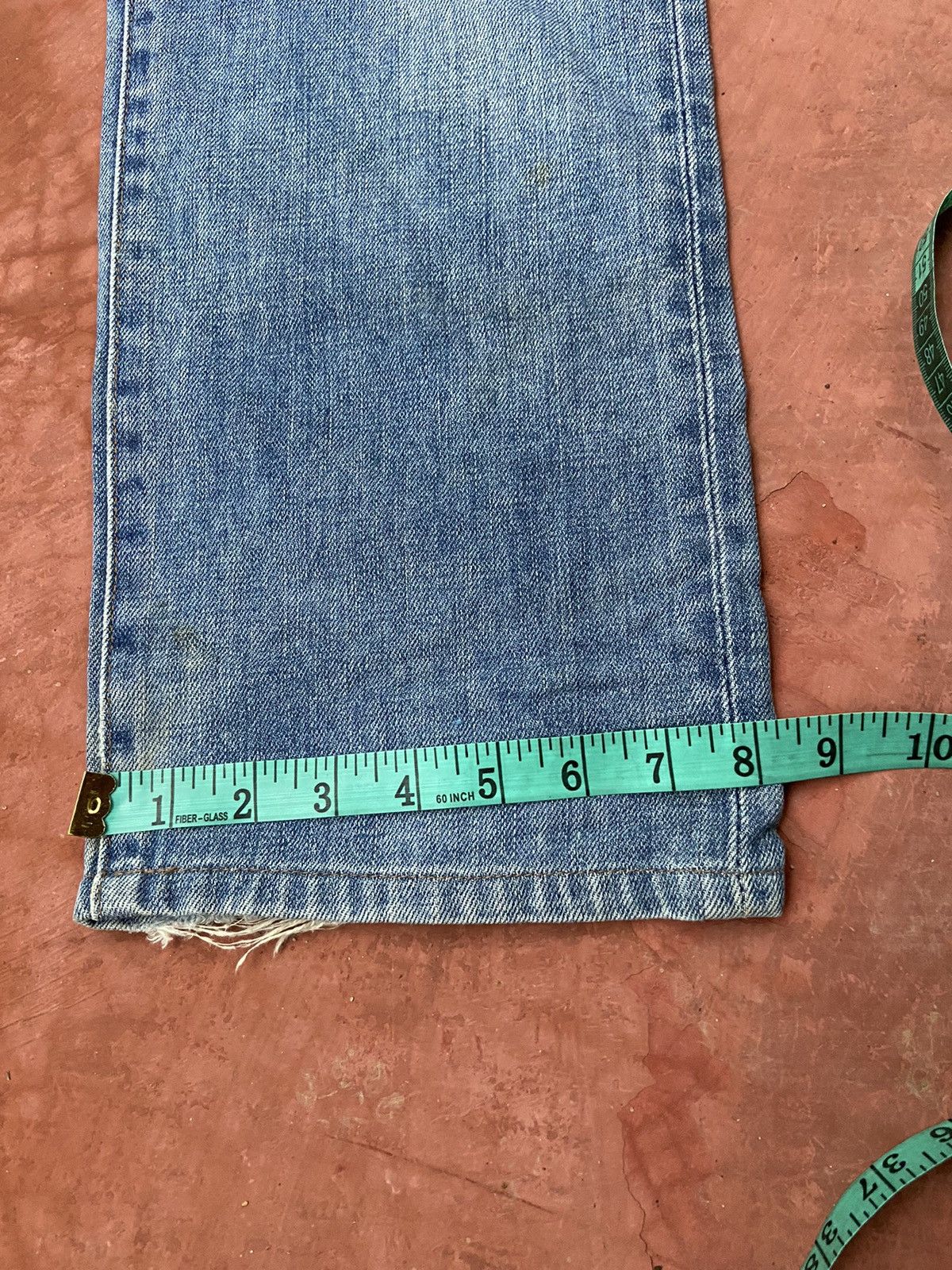 Edwin 🔥 Vintage Edwin jeans Distressed street fashion Size US 31 - 17 Thumbnail