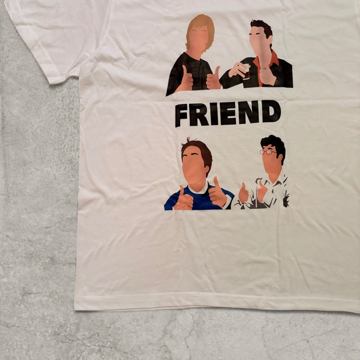 Japanese Brand Vintage style tshirt in white, The Imbetweeners. Size L Size US M / EU 48-50 / 2 - 2 Thumbnail