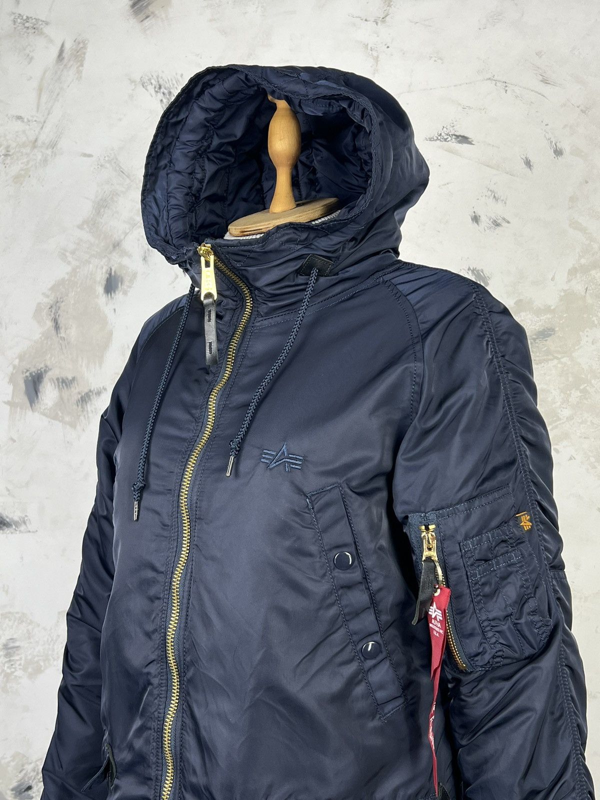Alpha Industries Alpha Industries Hooded Parka Jacket Size S - M Size S / US 4 / IT 40 - 6 Thumbnail