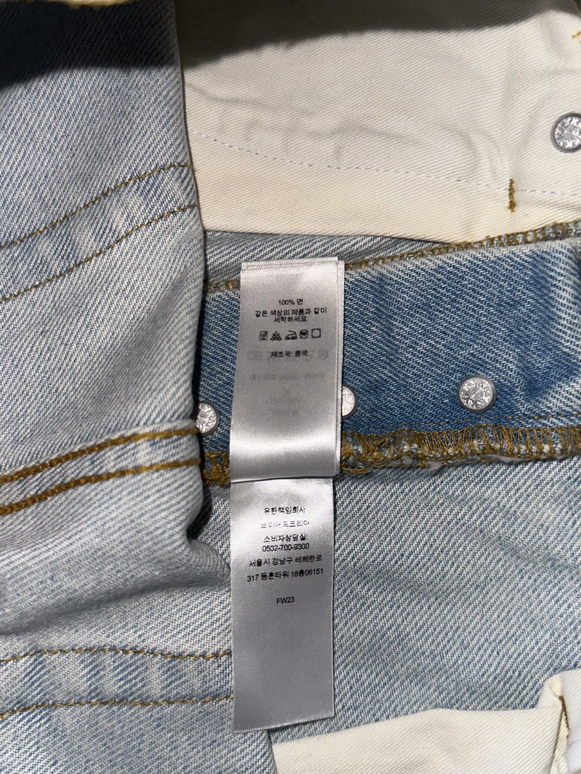 Supreme Supreme Regular Jean Washed Blue Size US 30 / EU 46 - 6 Thumbnail