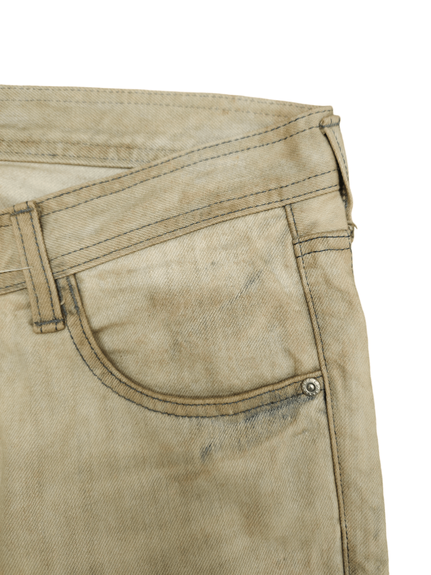 Neil Barrett Black Barrett By Neil Barrett Rusty Wash Denim Jeans Size US 30 / EU 46 - 4 Thumbnail