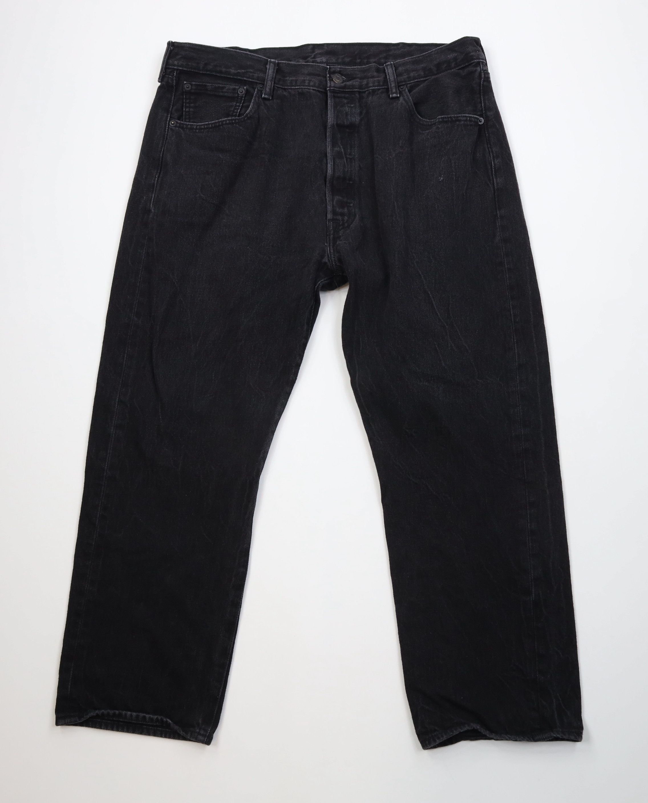 Levi's Vintage Y2K Levis 501xx Button Fly Original Fit Jeans Black Size US 40 / EU 56 - 1 Thumbnail