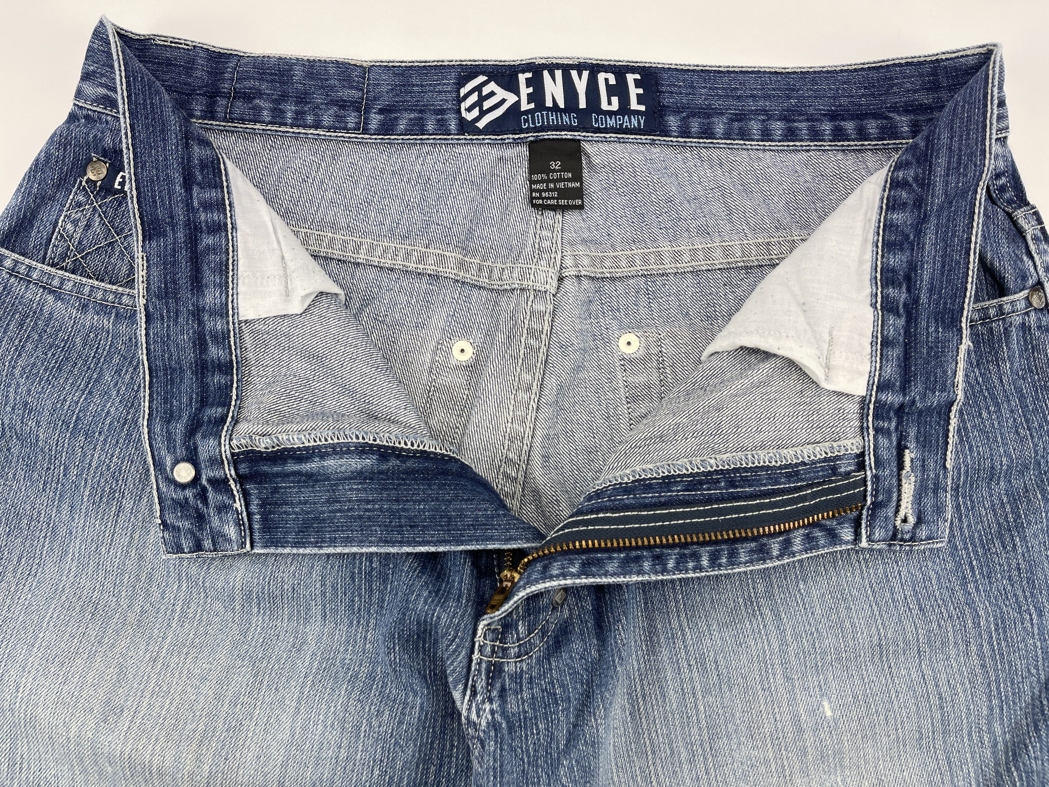 Enyce Enyce jeans, baggy, vintage 90s hip hop skater Y2K size W 32 Size US 32 / EU 48 - 14 Thumbnail