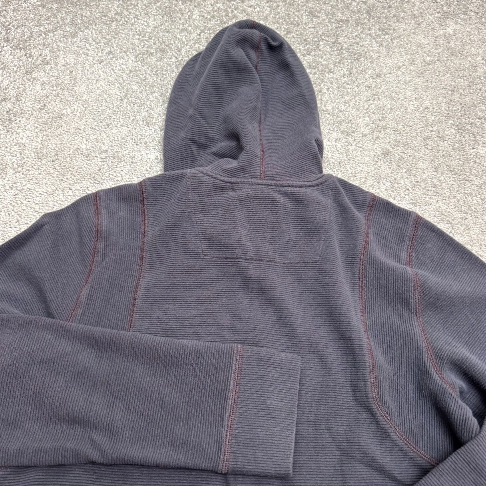 Prana Prana Full Zip Hoodie Sweatshirt Womens M Charcoal Gray Outdoor Active Size M / US 6-8 / IT 42-44 - 5 Thumbnail