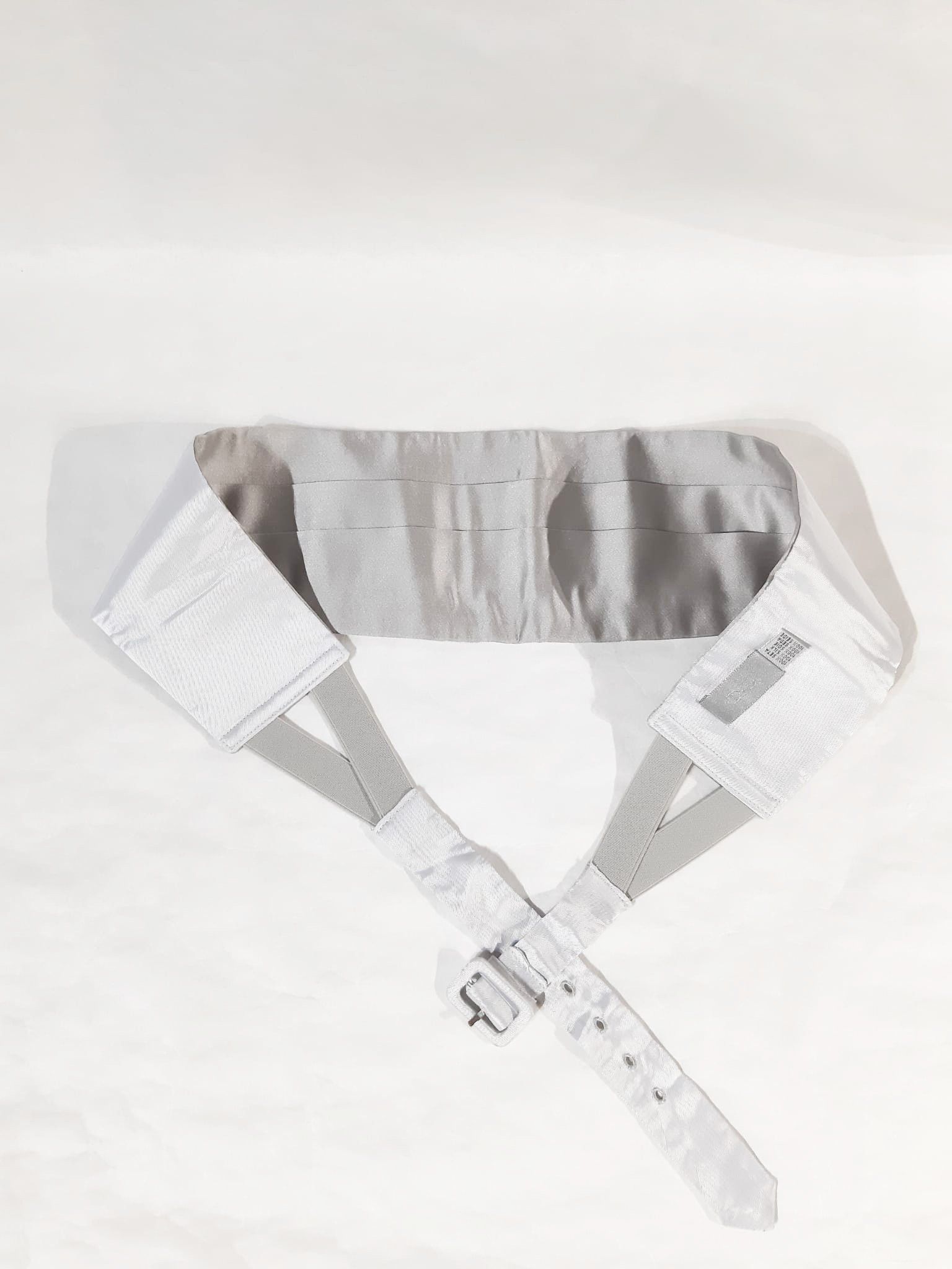 Dior × Hedi Slimane Dior Homme SS 2007 "We look good Together" Silk Cummerbund Size ONE SIZE - 1 Thumbnail