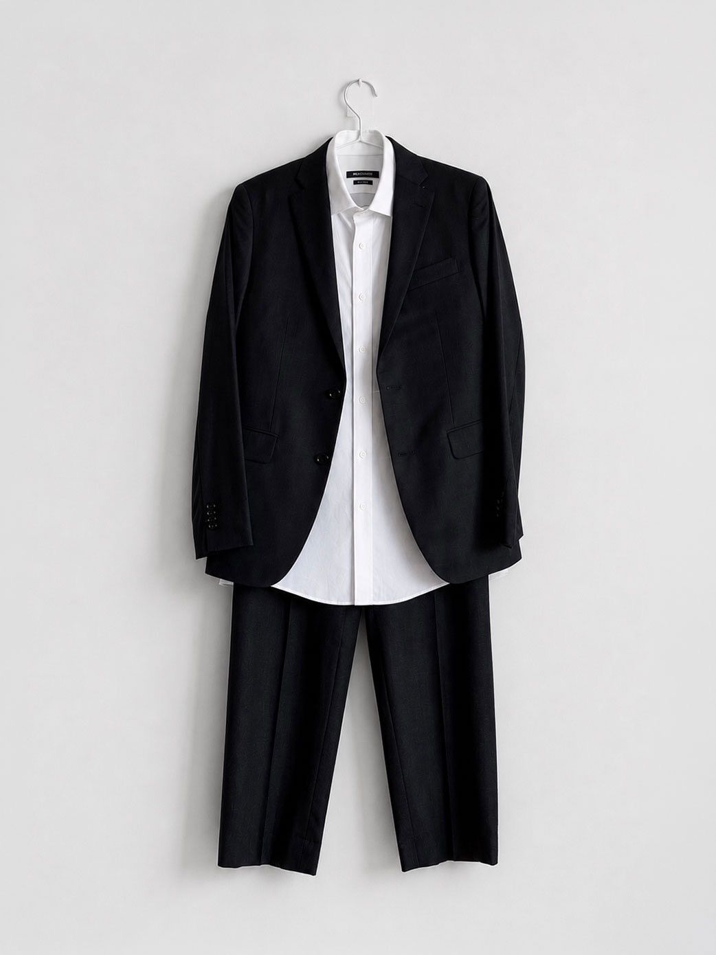 Indochino Indochino Custom Tailored Dark Gray Suit & White Shirt New Size 38R - 1 Thumbnail