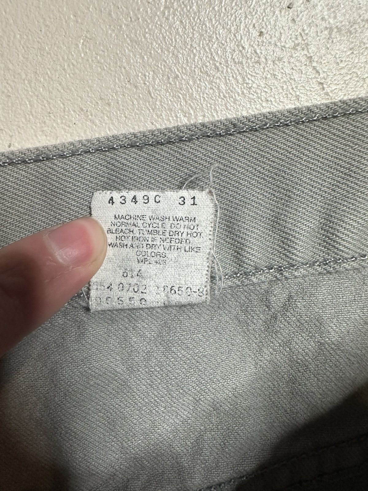 Levi's Vintage 90s Made In USA Levi’s 550s Baggy Pants Size US 42 / EU 58 - 5 Thumbnail
