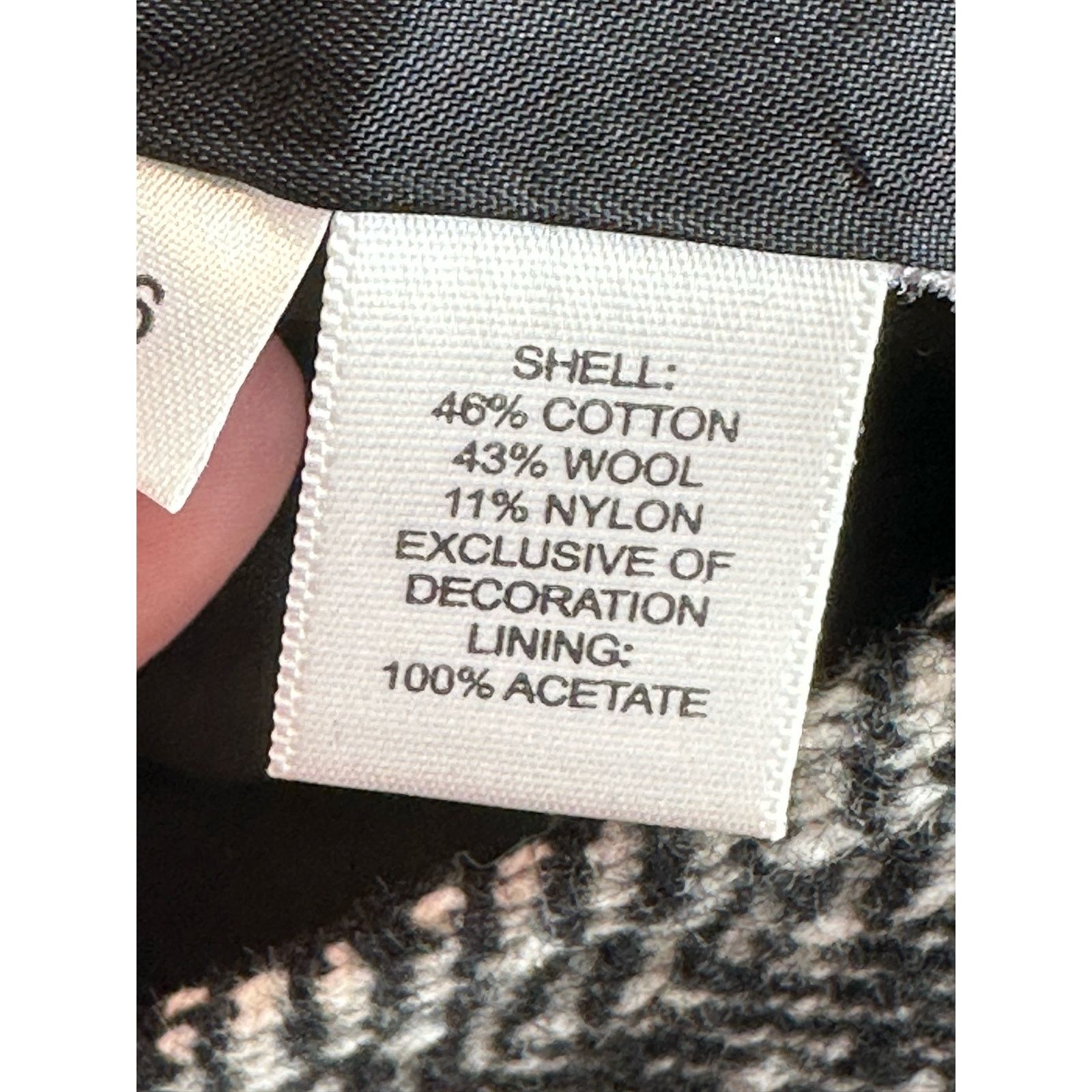 Ann Taylor Ann Taylor two tone chevron knit lined pencil skirt size 8 Size 33" - 4 Thumbnail