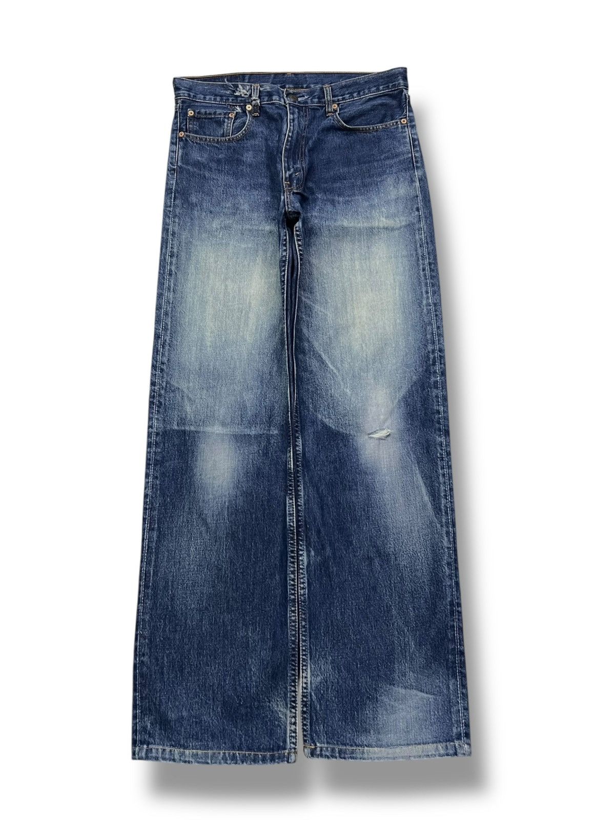 Levi's Baggy Vintage 00s Levi’s 508 Japan - Faded Wash Jeans Size US 34 / EU 50 - 2 Thumbnail