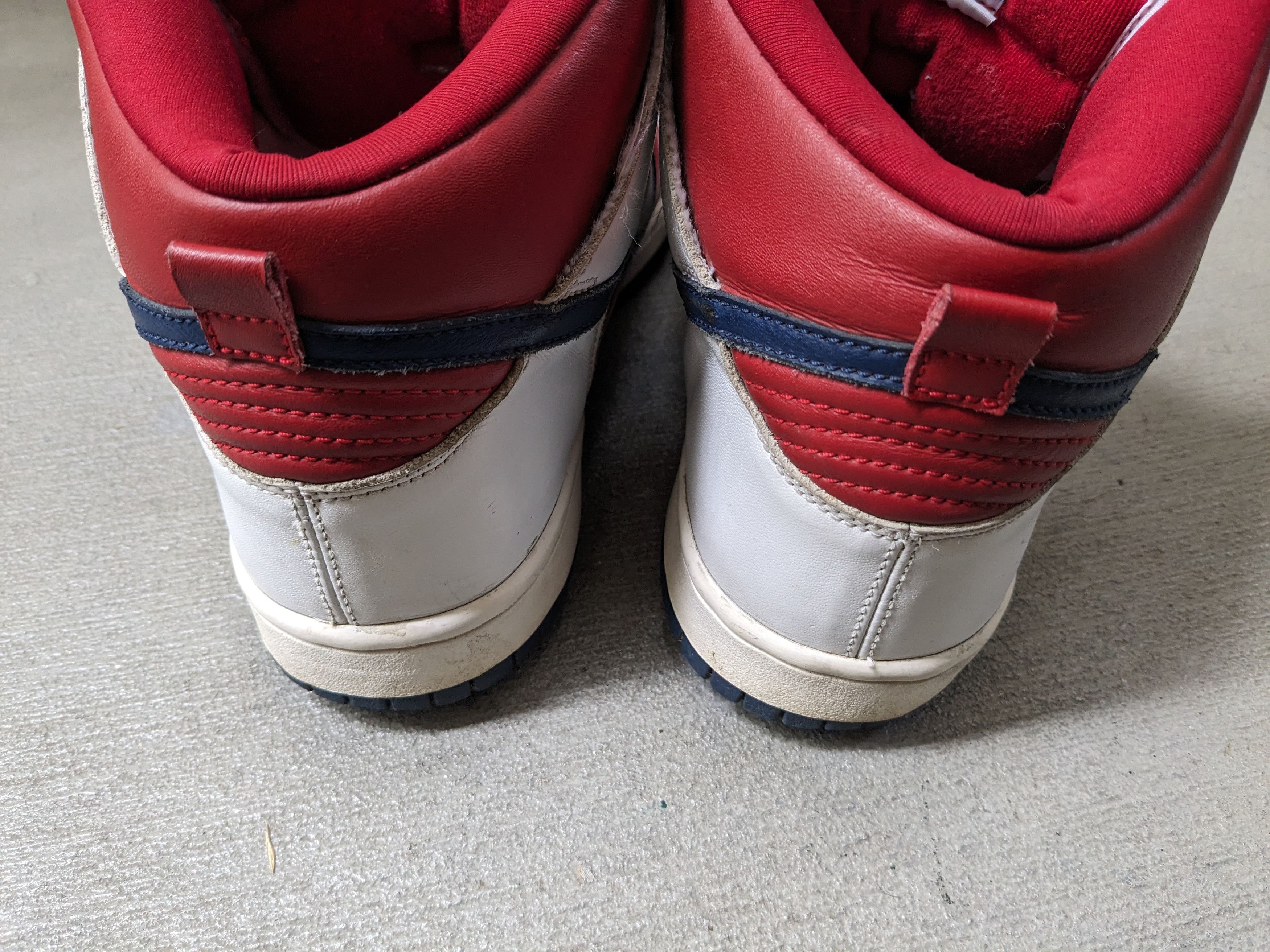 Nike Nike Dunk High Clippers 9.5 Red Blue White 305287-141 Size US 9.5 / EU 42-43 - 20 Thumbnail