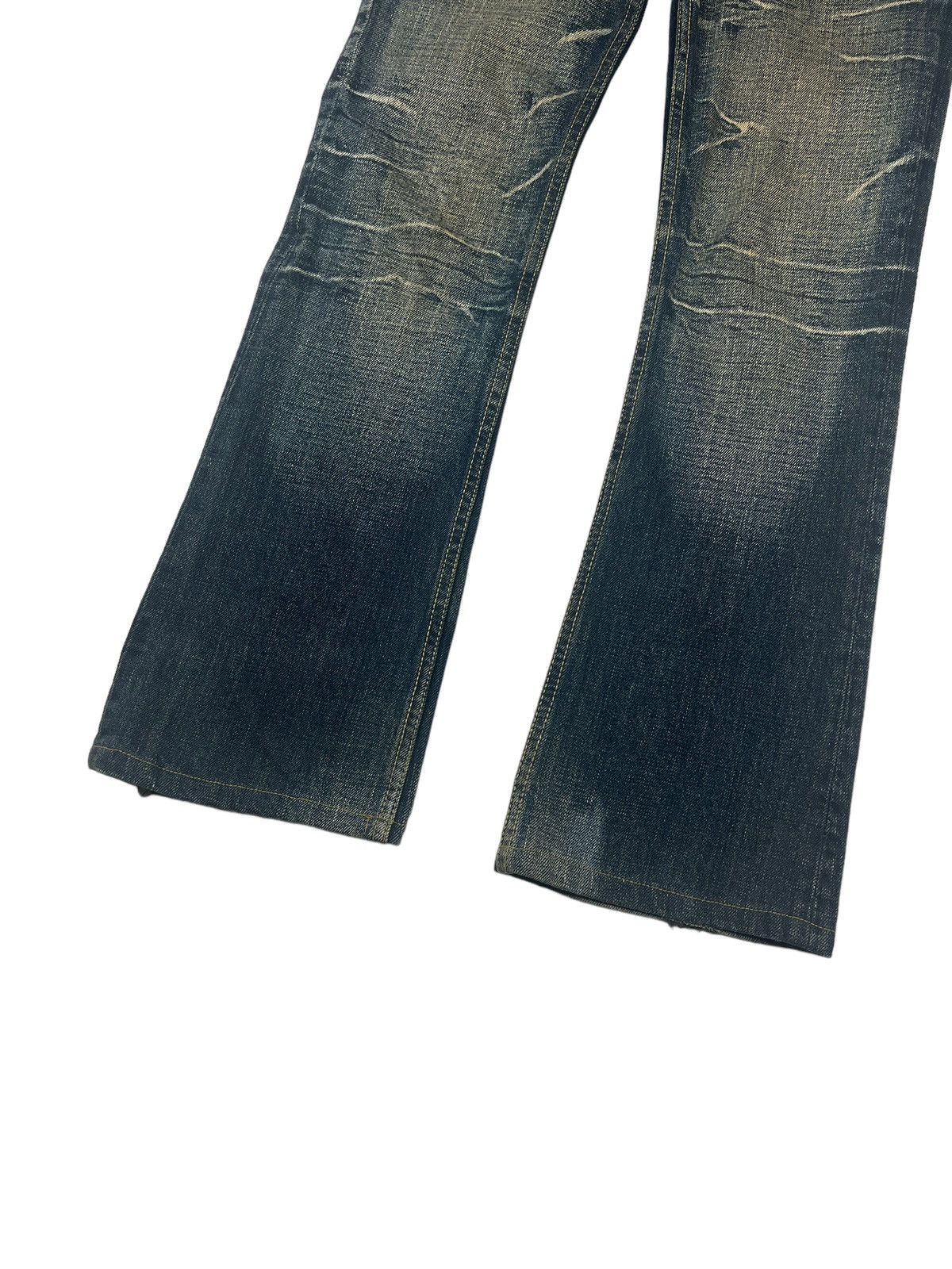 semanticdesign Semantic Design 🇯🇵 Multi Zipper Flare Denim Size US 30 / EU 46 - 3 Thumbnail