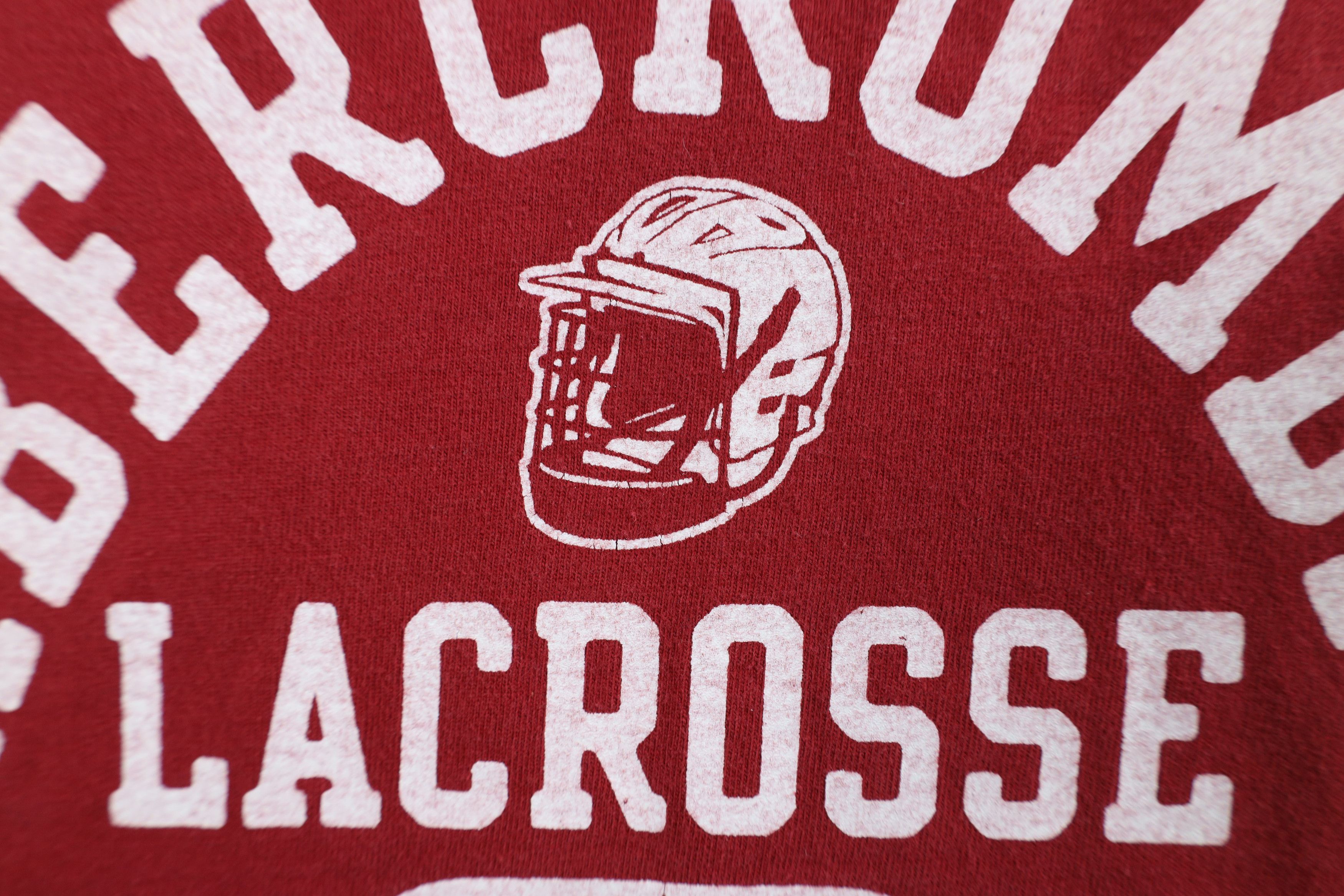Abercrombie & Fitch Vintage 90s Y2K Abercrombie & Fitch Lacrosse T-Shirt Red Size US L / EU 52-54 / 3 - 5 Thumbnail