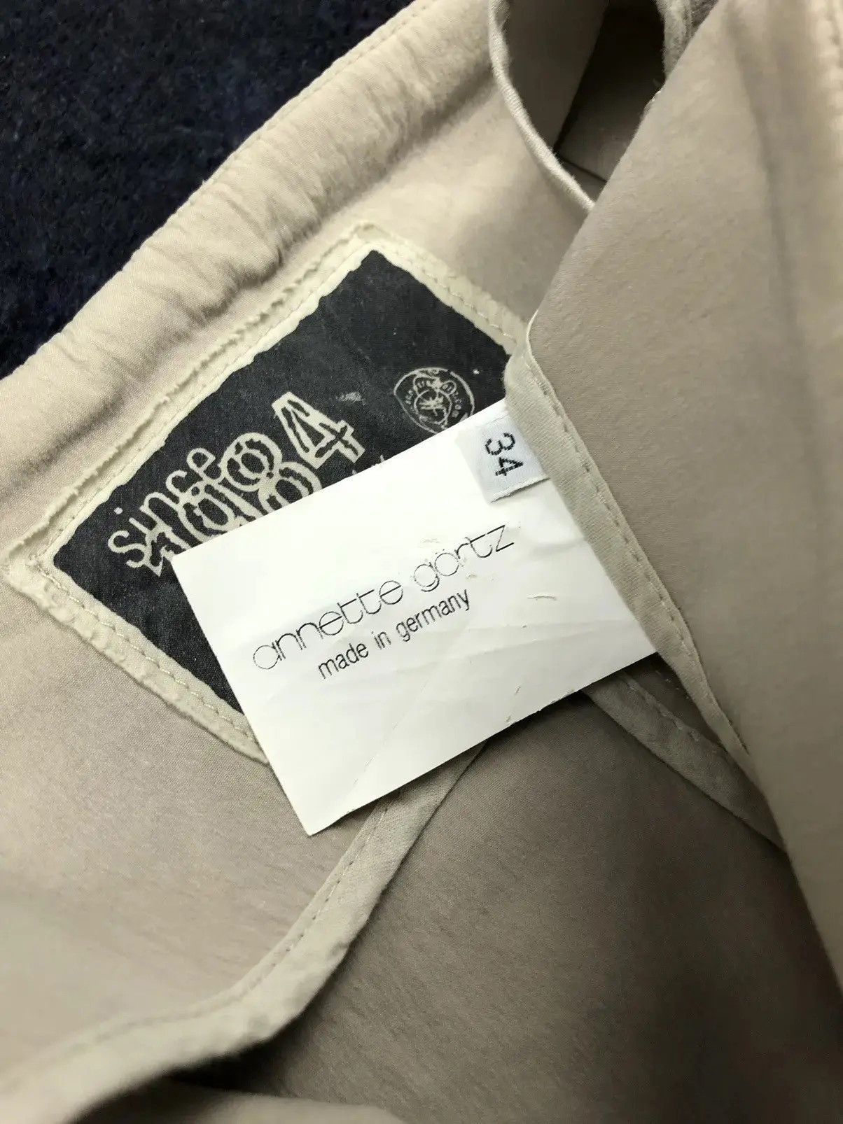 Annette Gortz ANNETE GORTZ Luxury Streetwear Minimalistic Pants Y2k Size 24" / US 00 / IT 34 - 8 Thumbnail