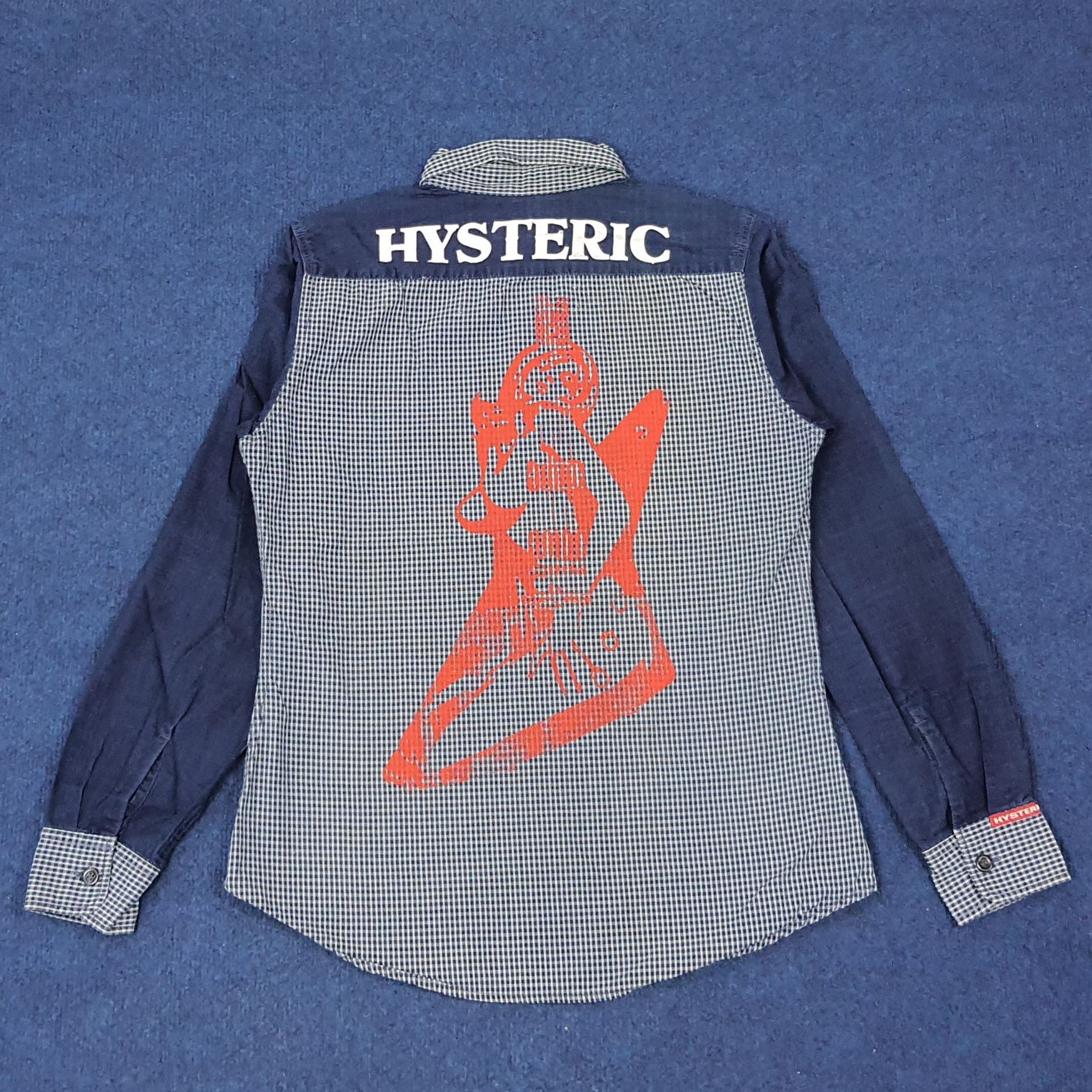 Hysteric Glamour Vintage Hysteric Glamour Japan Custom Logo Shirt C239N14 Size US S / EU 44-46 / 1 - 1 Thumbnail