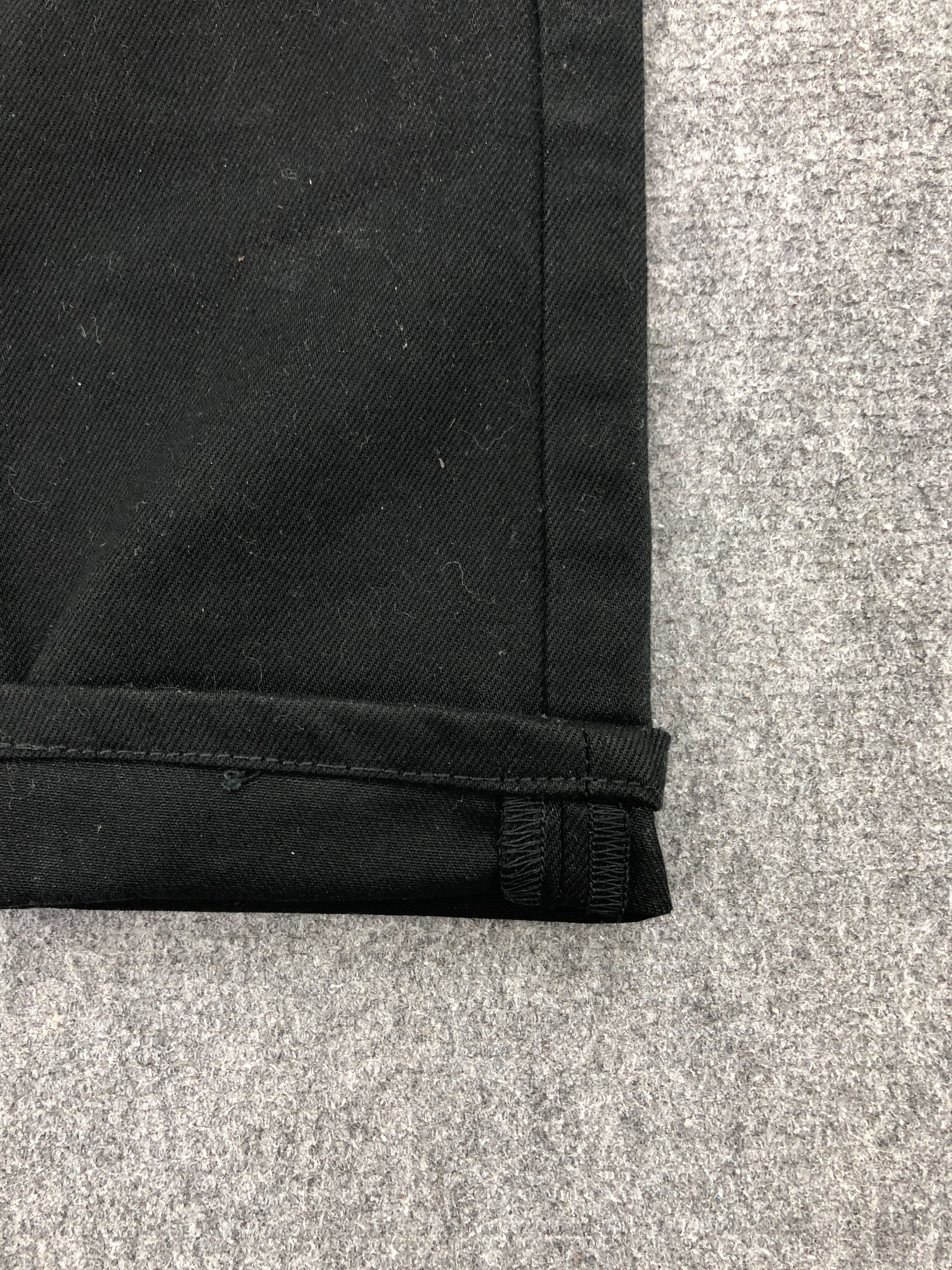 Levi's Vintage Levis 505 Full Black Jeans 28x29.5 S0018 Size US 28 / EU 44 - 11 Thumbnail