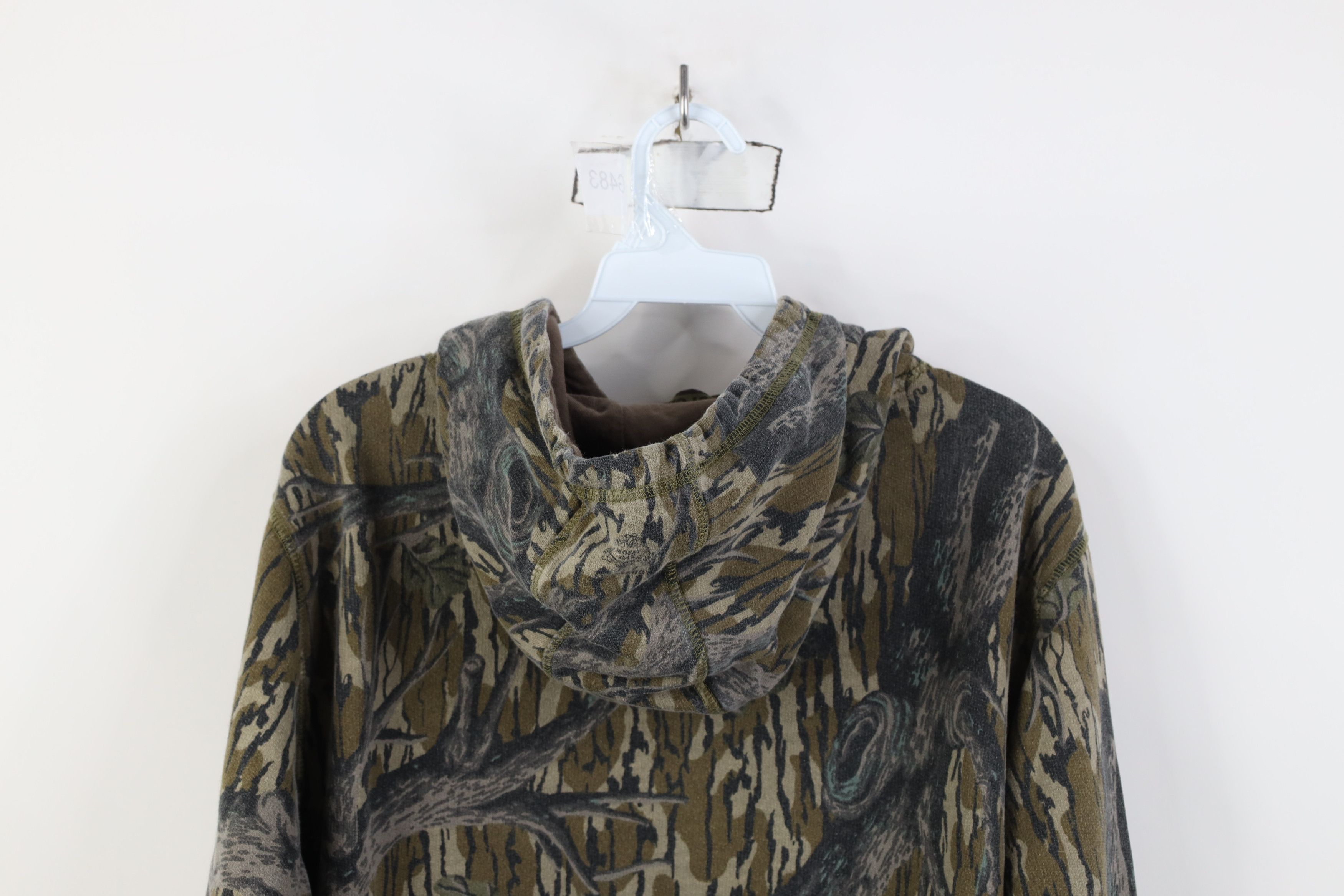 Mossy Oaks Vintage Mossy Oak Camouflage Heavyweight Hoodie Sweatshirt Size US M / EU 48-50 / 2 - 13 Thumbnail